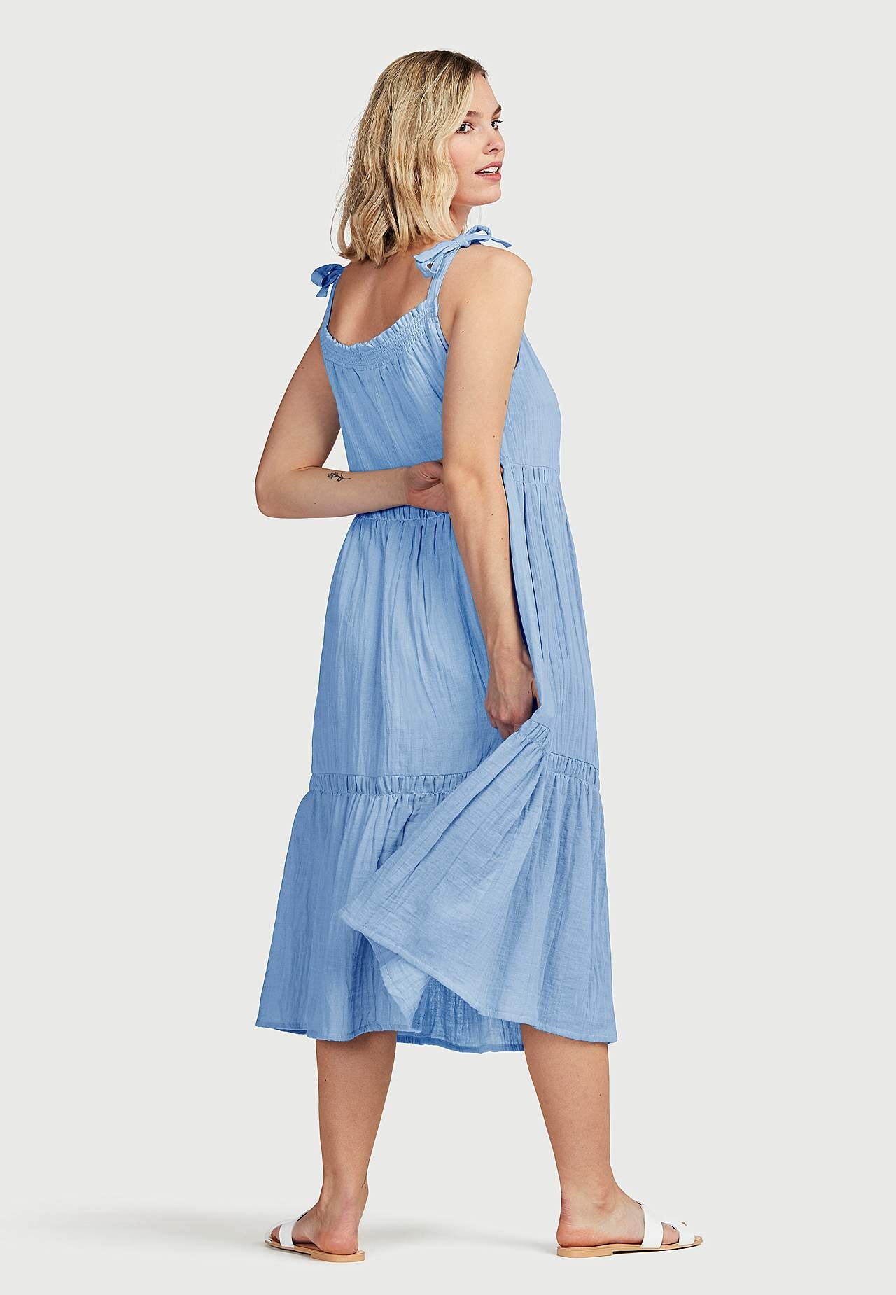 Sommerkleid aus Bio-Baumwolle Esmeralda
