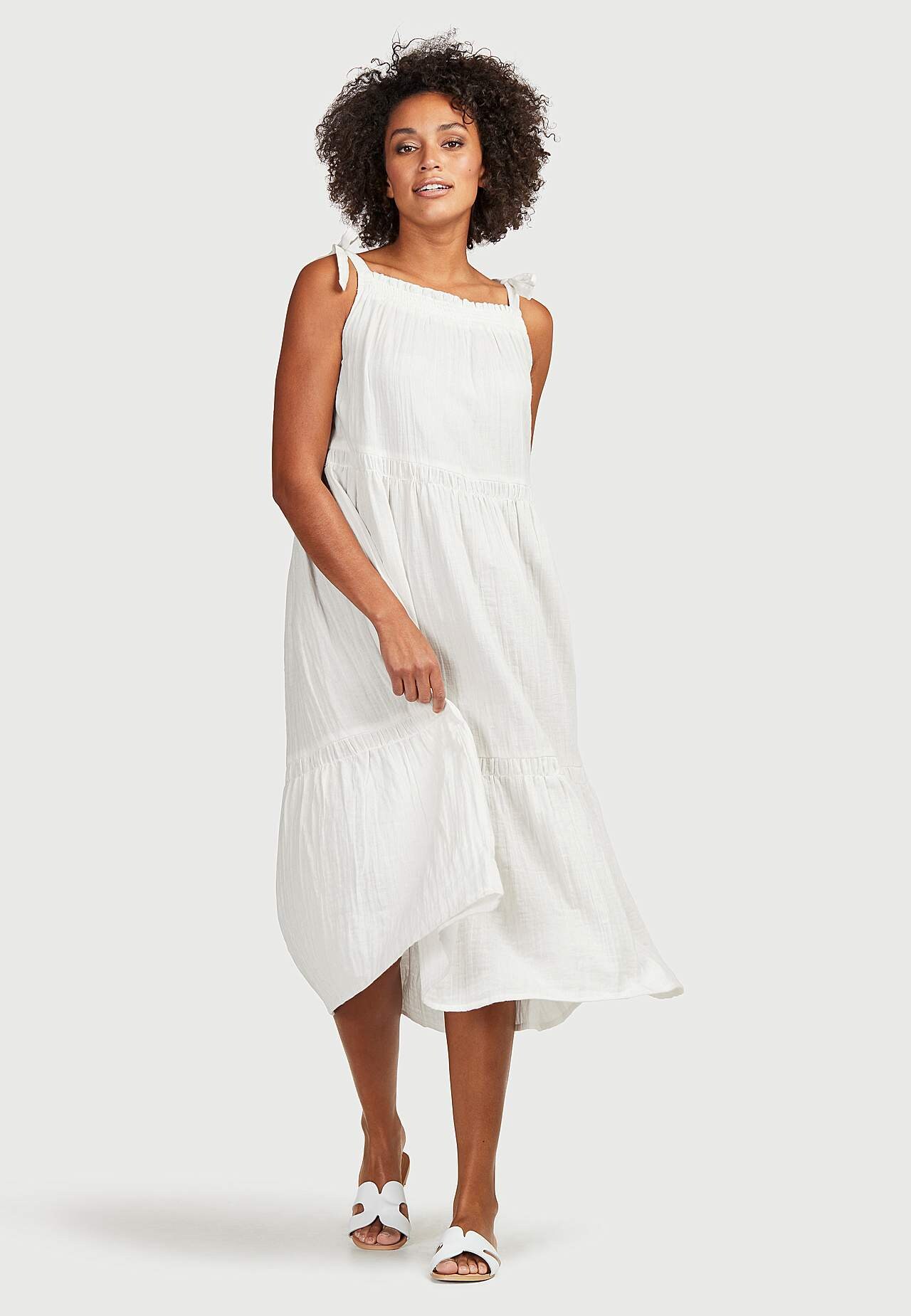 Sommerkleid aus Bio-Baumwolle Esmeralda