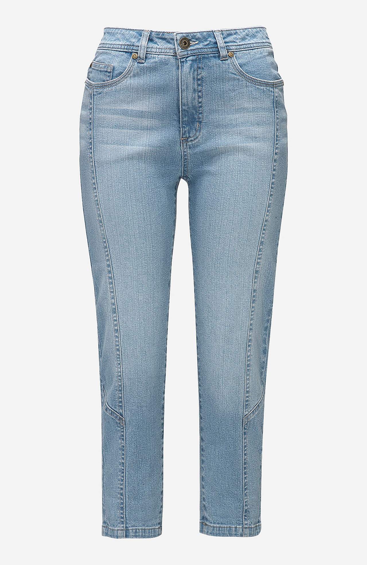 Cropped Jeans mit Fünf-Taschen-Design Mia