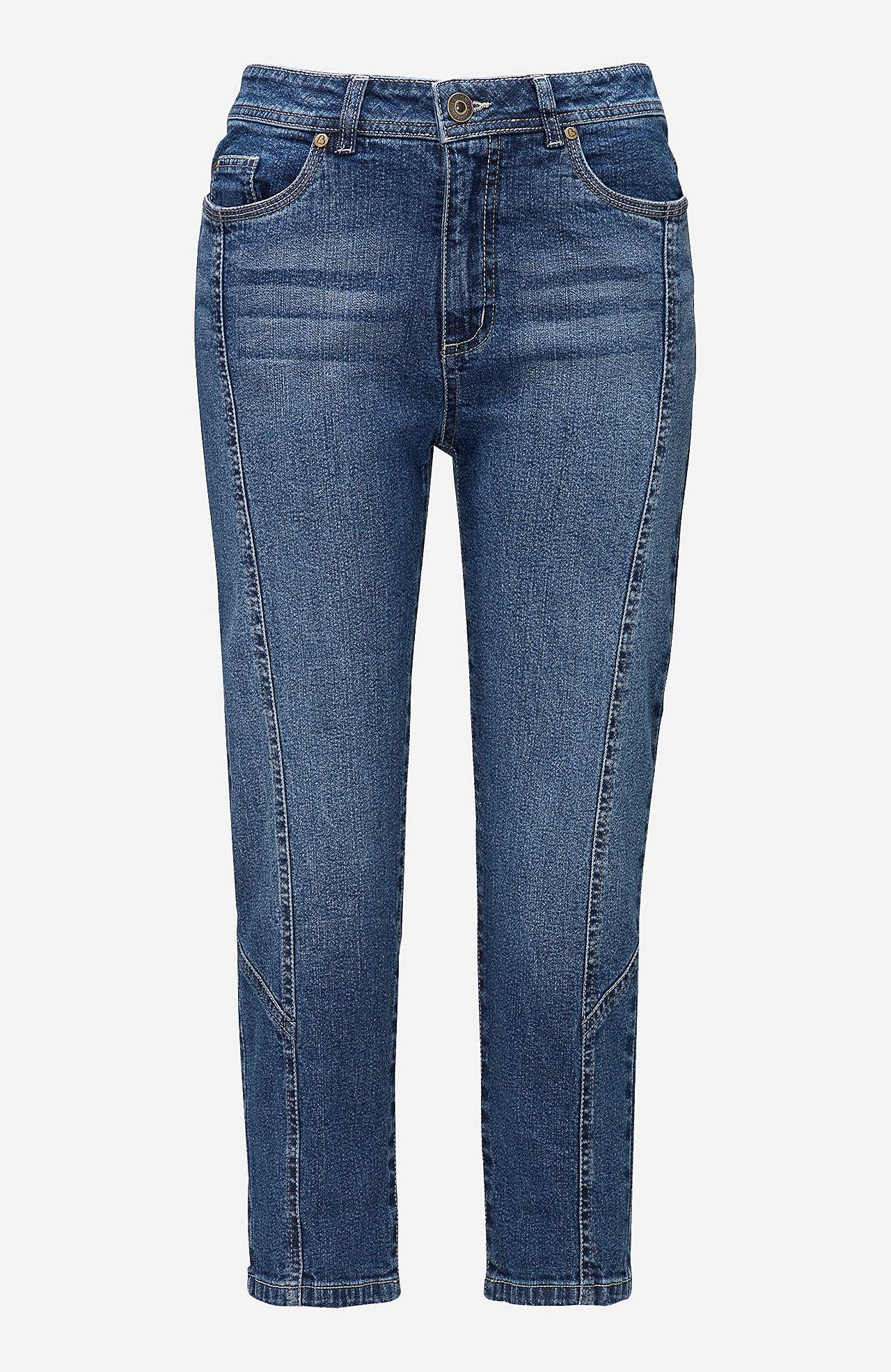 Cropped Jeans mit Fünf-Taschen-Design Mia
