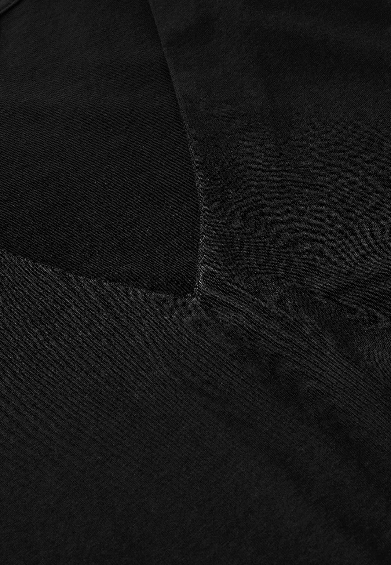 Ärmelloses Jersey-Top mit V-Ausschnitt