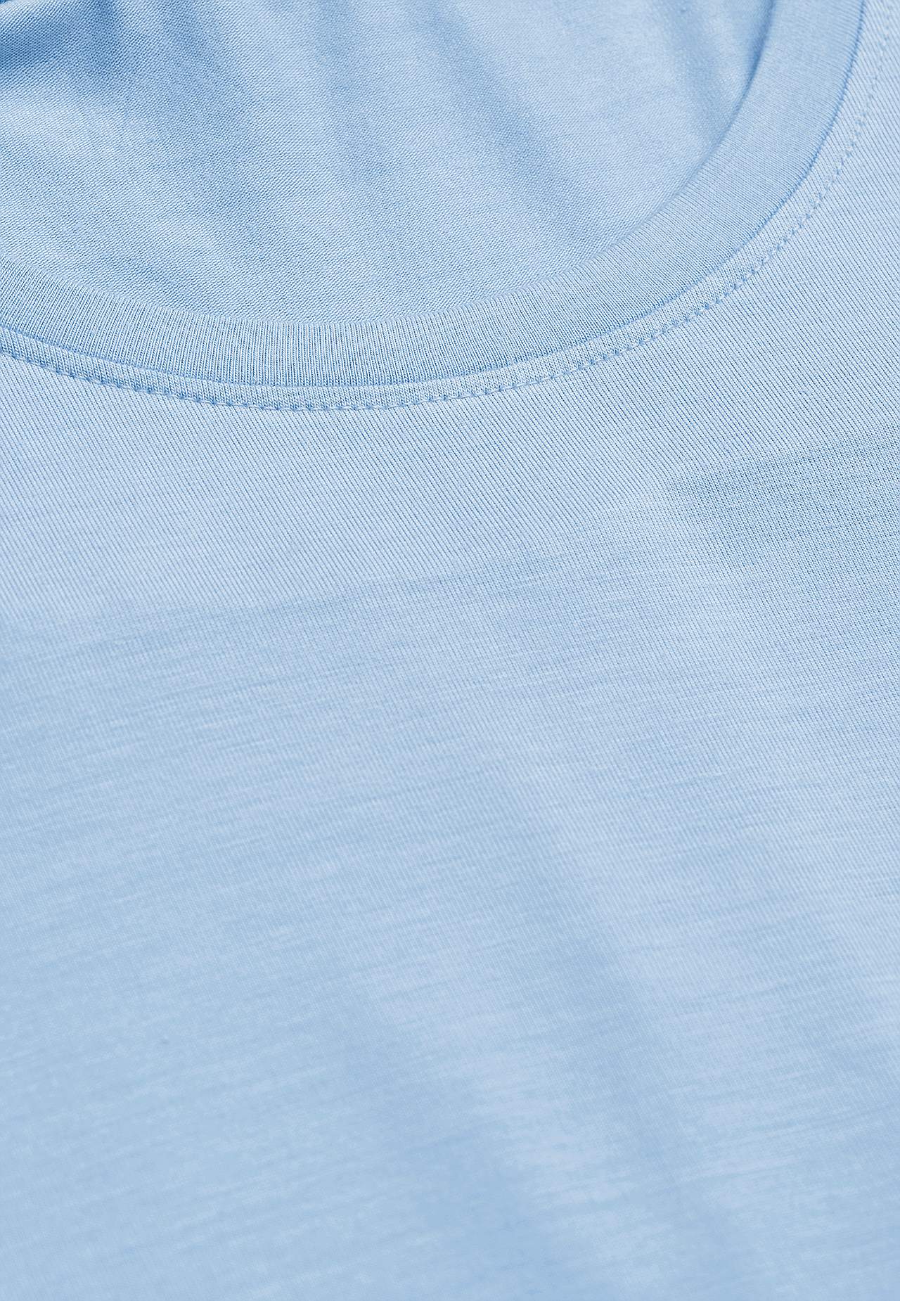 Jersey-Top mit kurzen Ärmeln