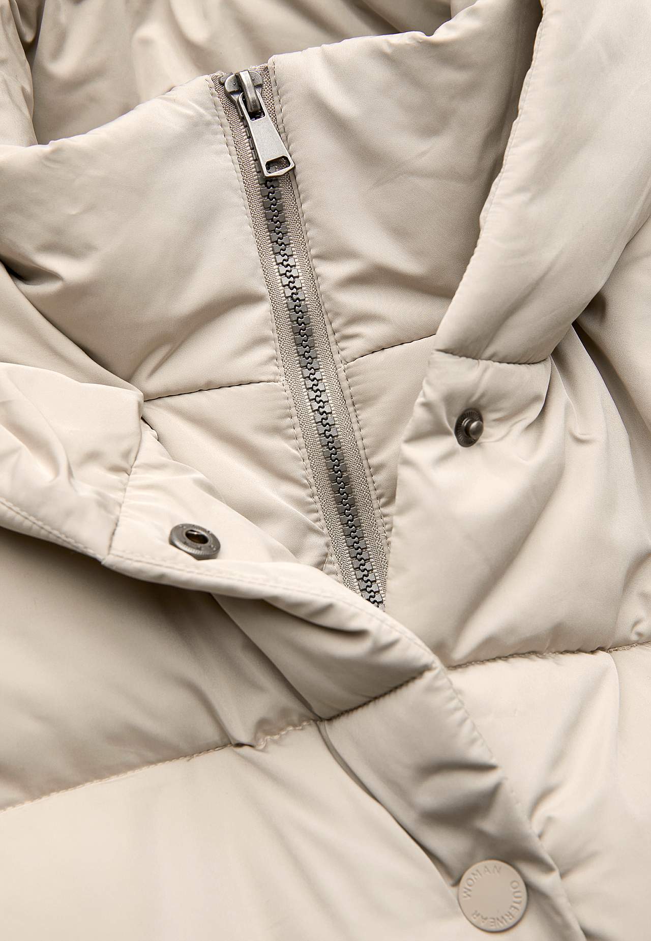 Lange Winterjacke