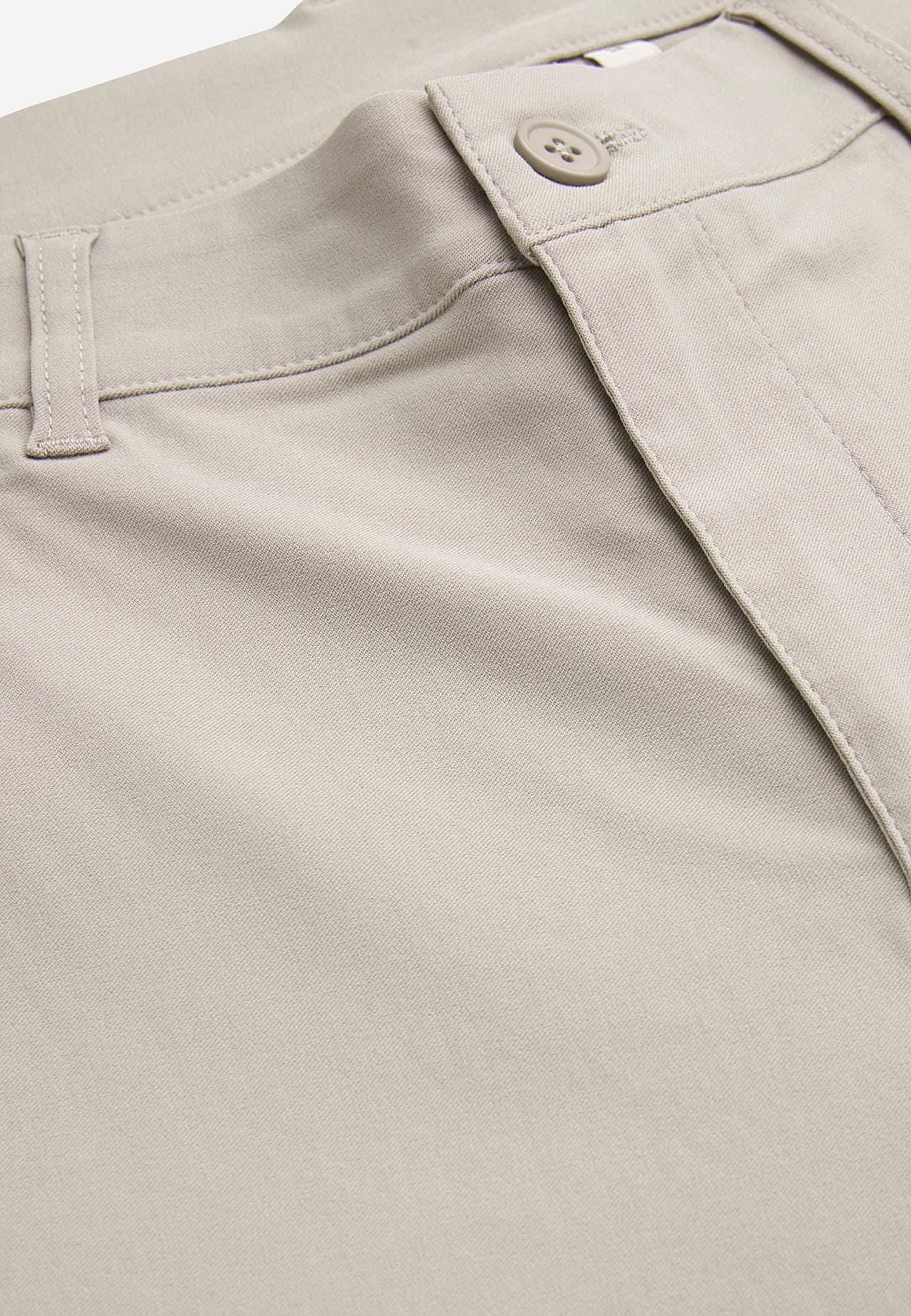 Breite Knöchelhose aus Bengalin
