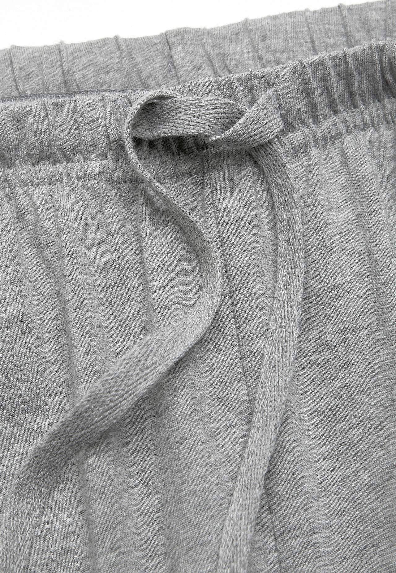 Caprihose aus Jersey mit Manschette