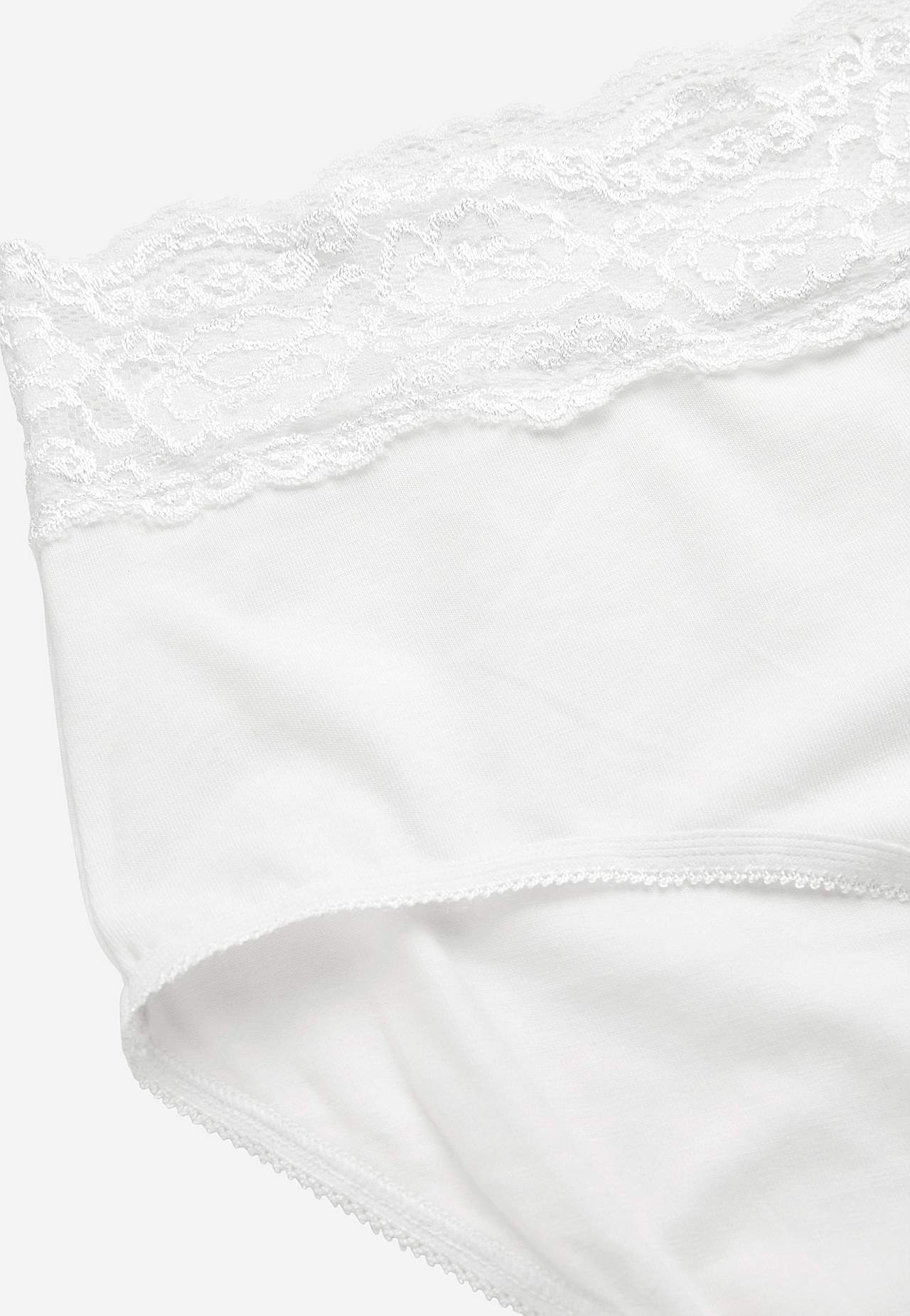 Midi-Slip aus Baumwolle 4er-Pack