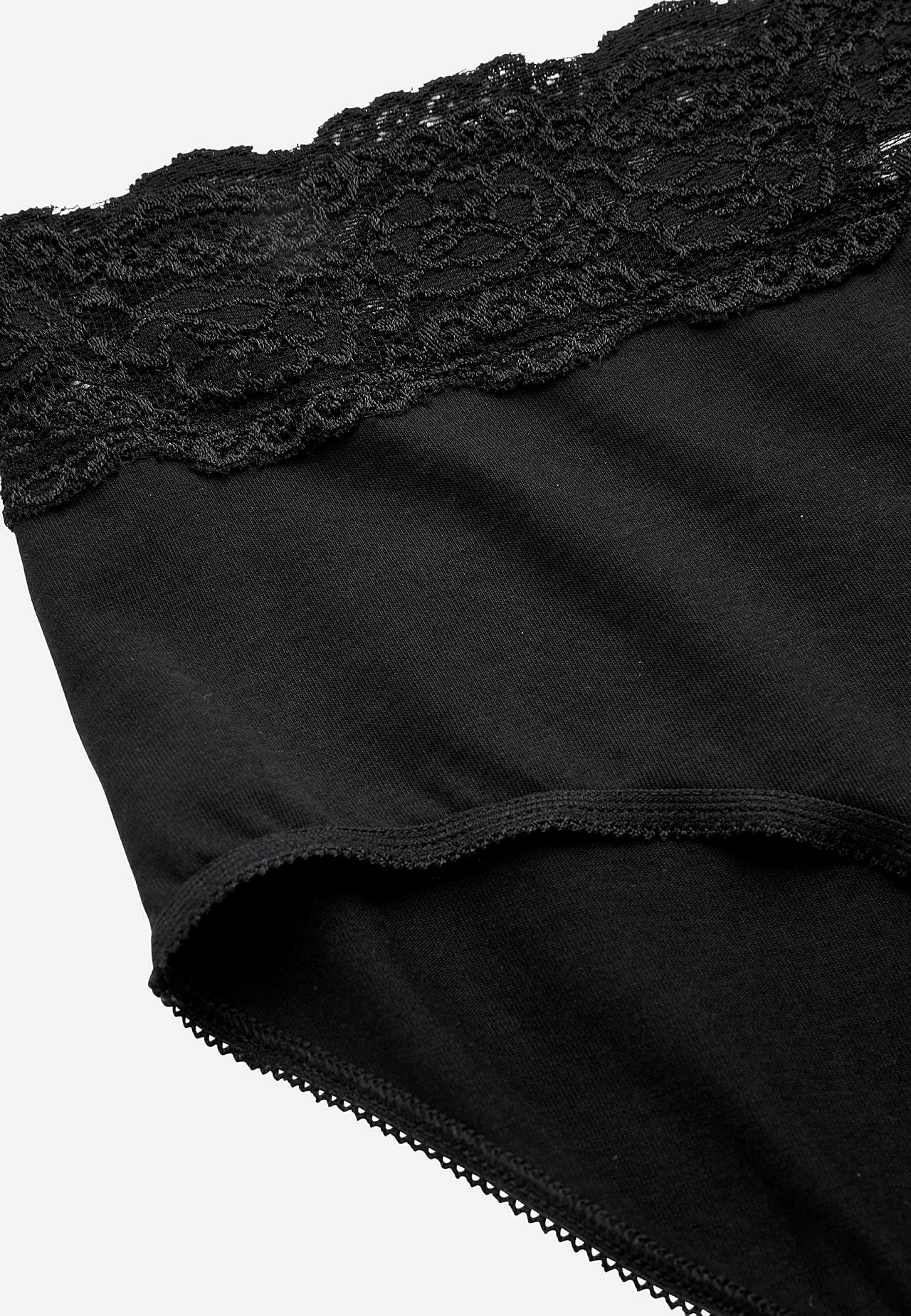 Midi-Slip aus Baumwolle 4er-Pack