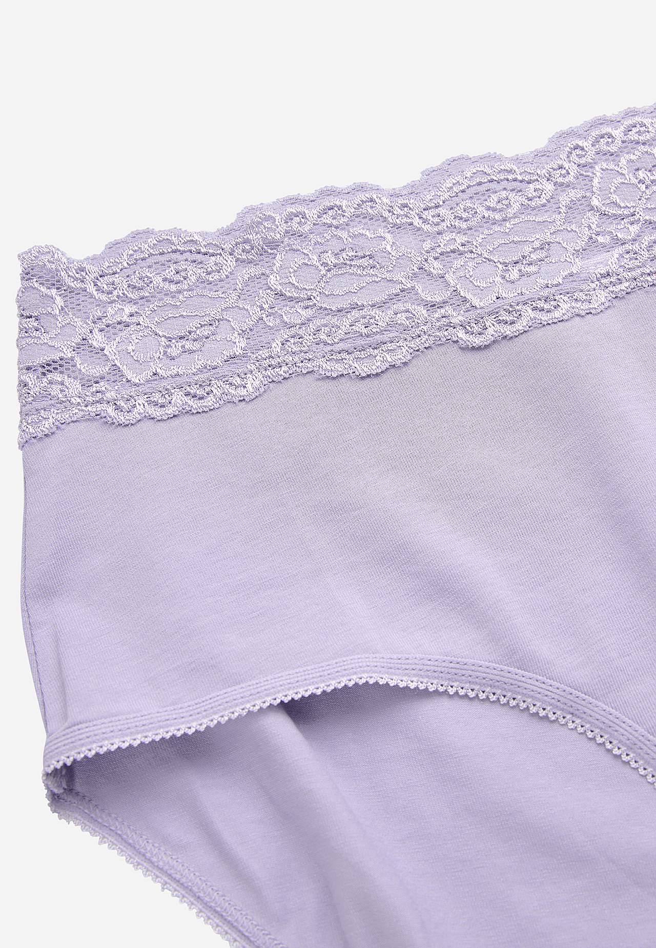 Midi-Slip aus Baumwolle 4er-Pack