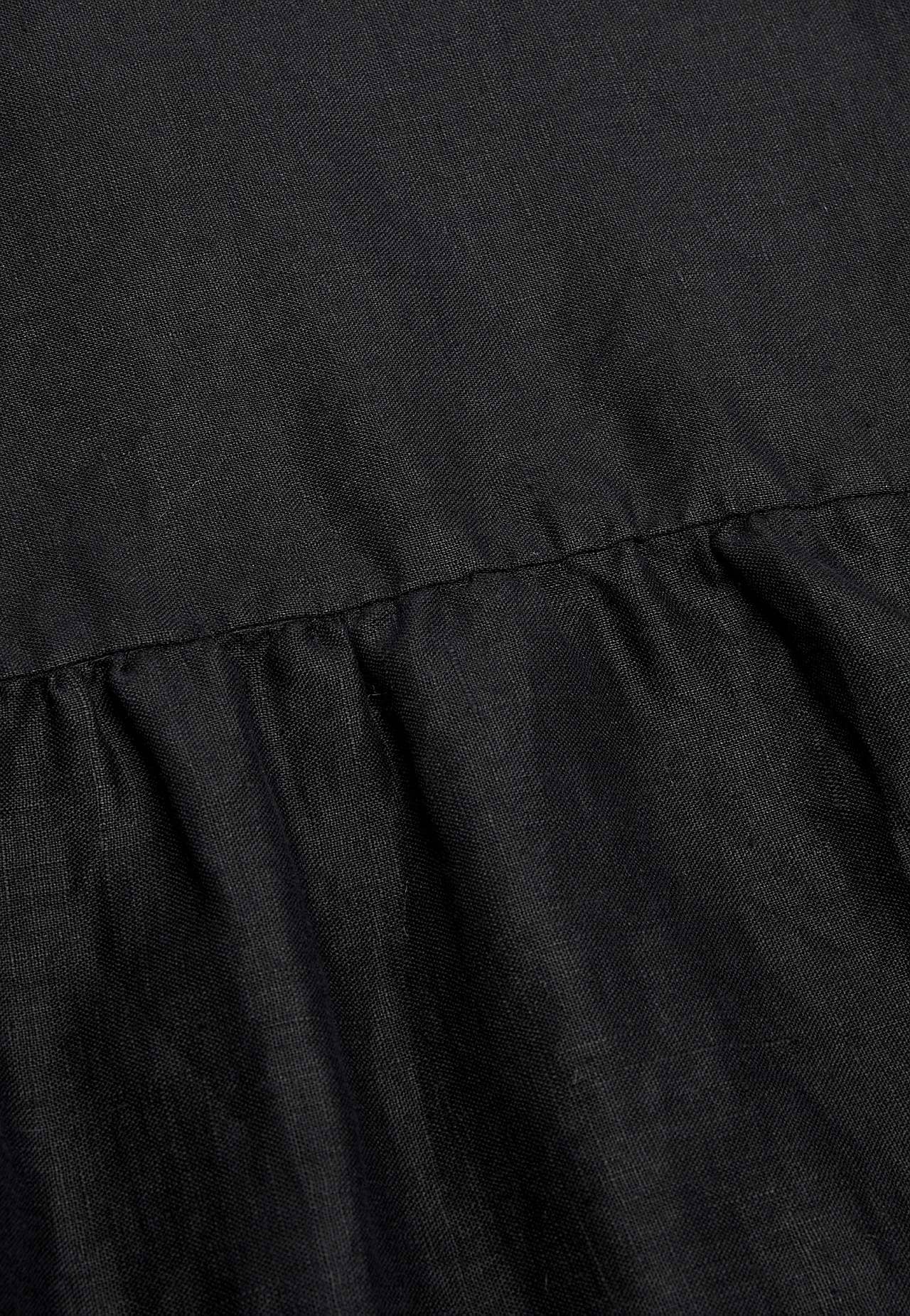Leinenkleid Premium mit kurzem Ärmel