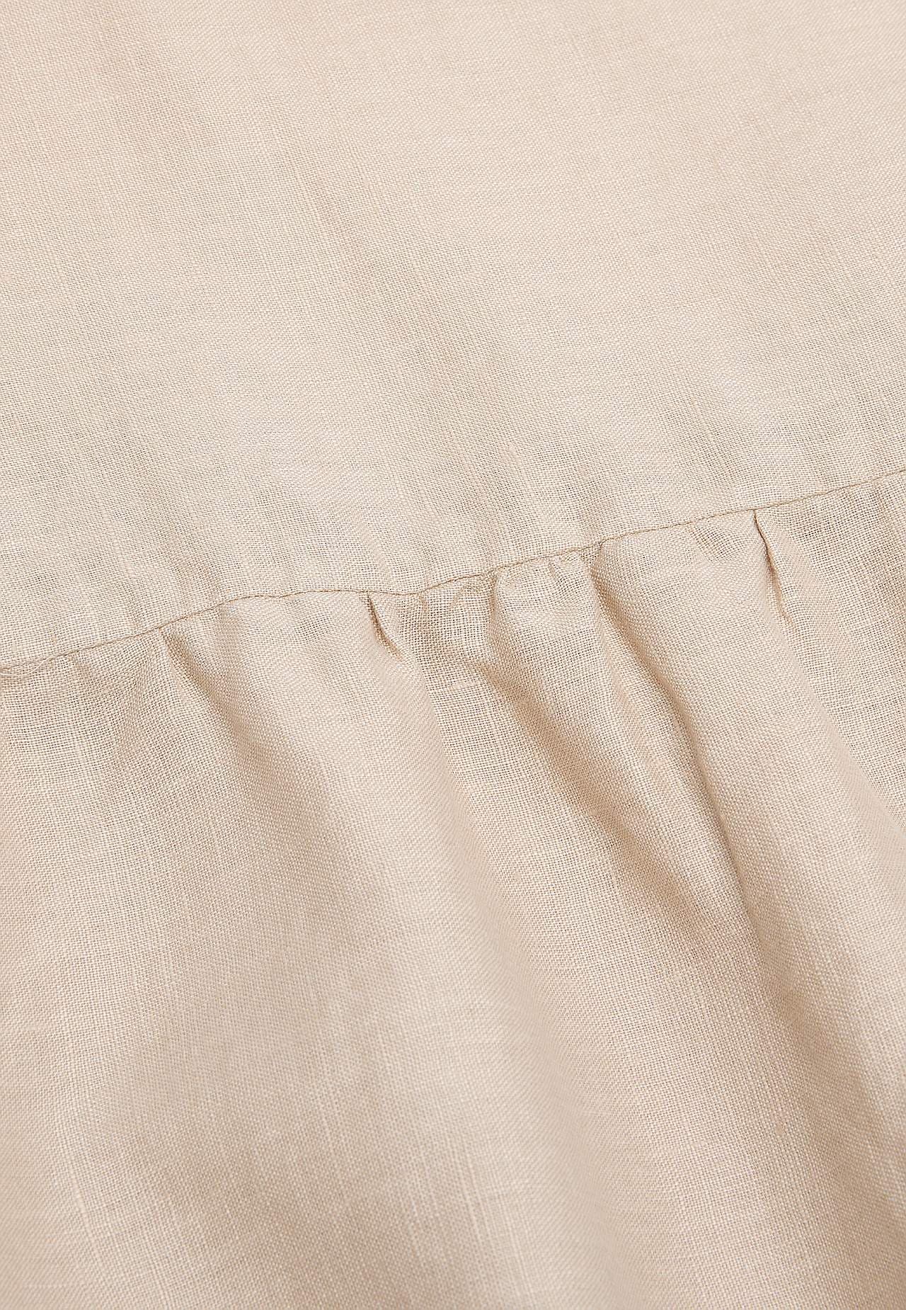 Leinenkleid Premium mit kurzem Ärmel