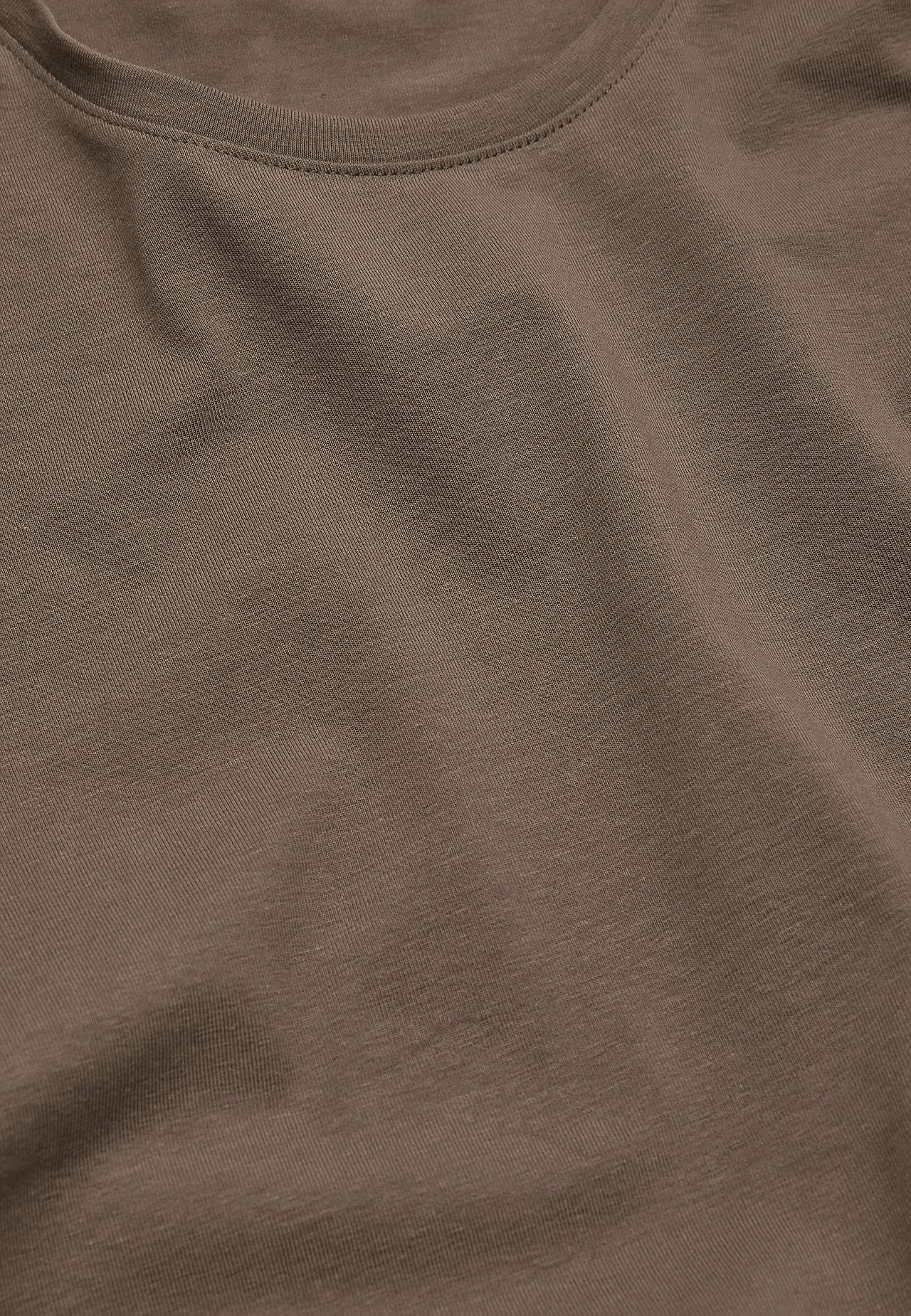 Langärmliges Jersey-Top aus Bio-Baumwolle