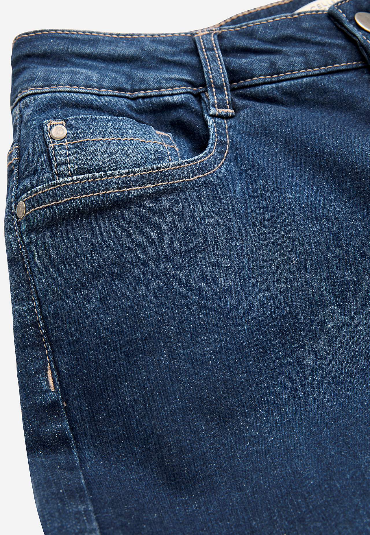 Breite Jeans mit hoher Taille