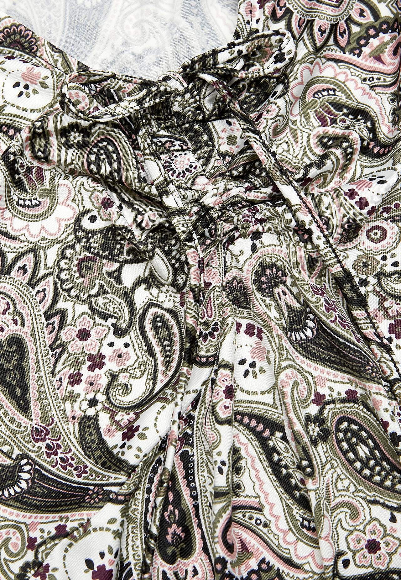 Gemustertes Jerseykleid