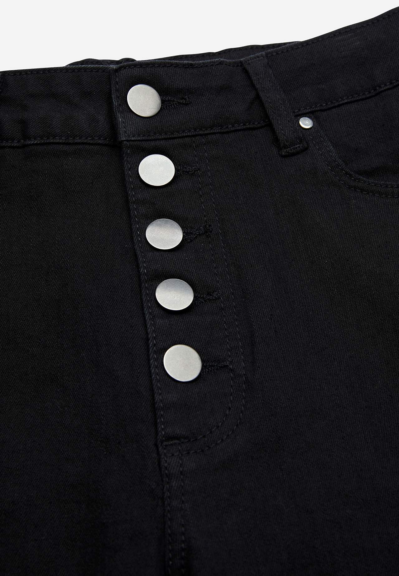Stretch-Jeans mit hoher Taille