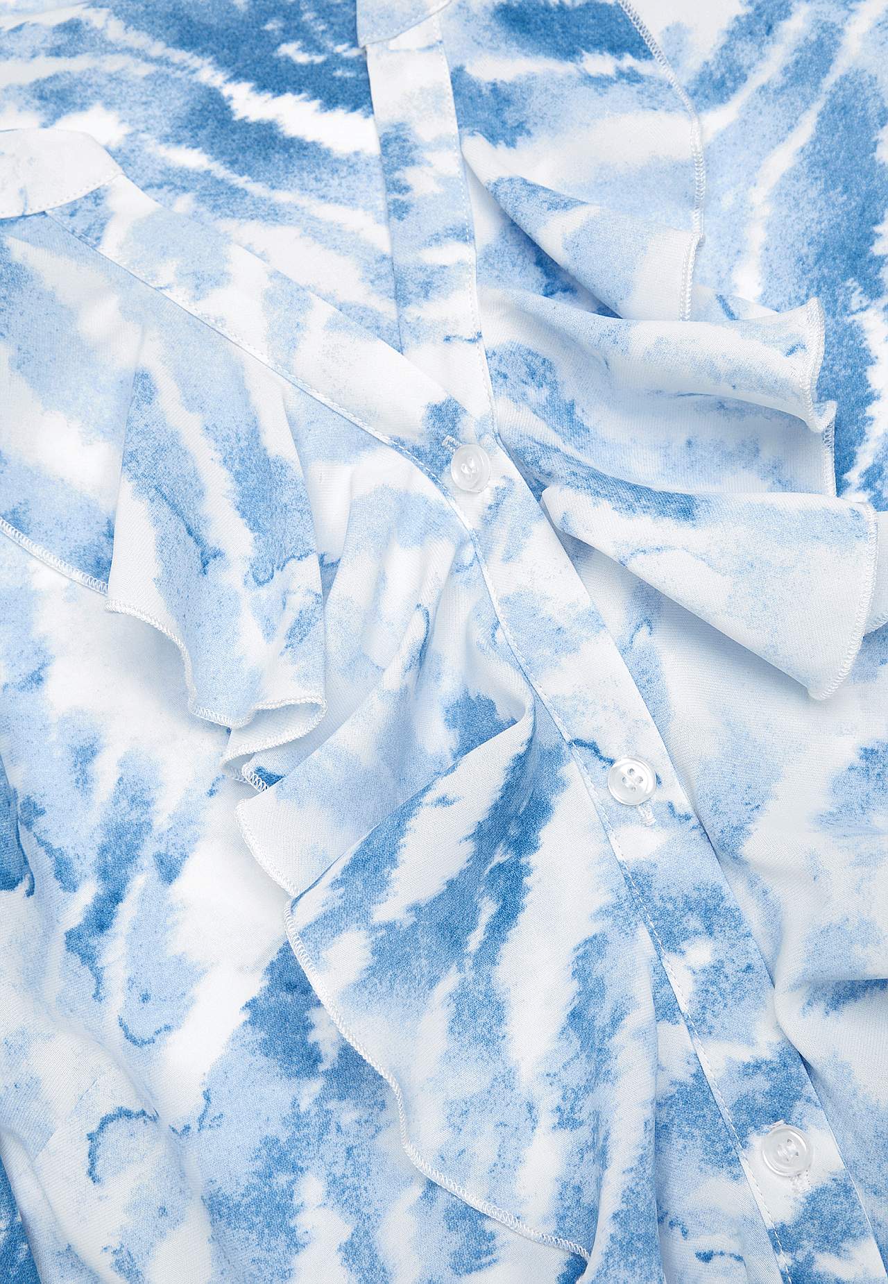 Bluse mit Rüsche Alva