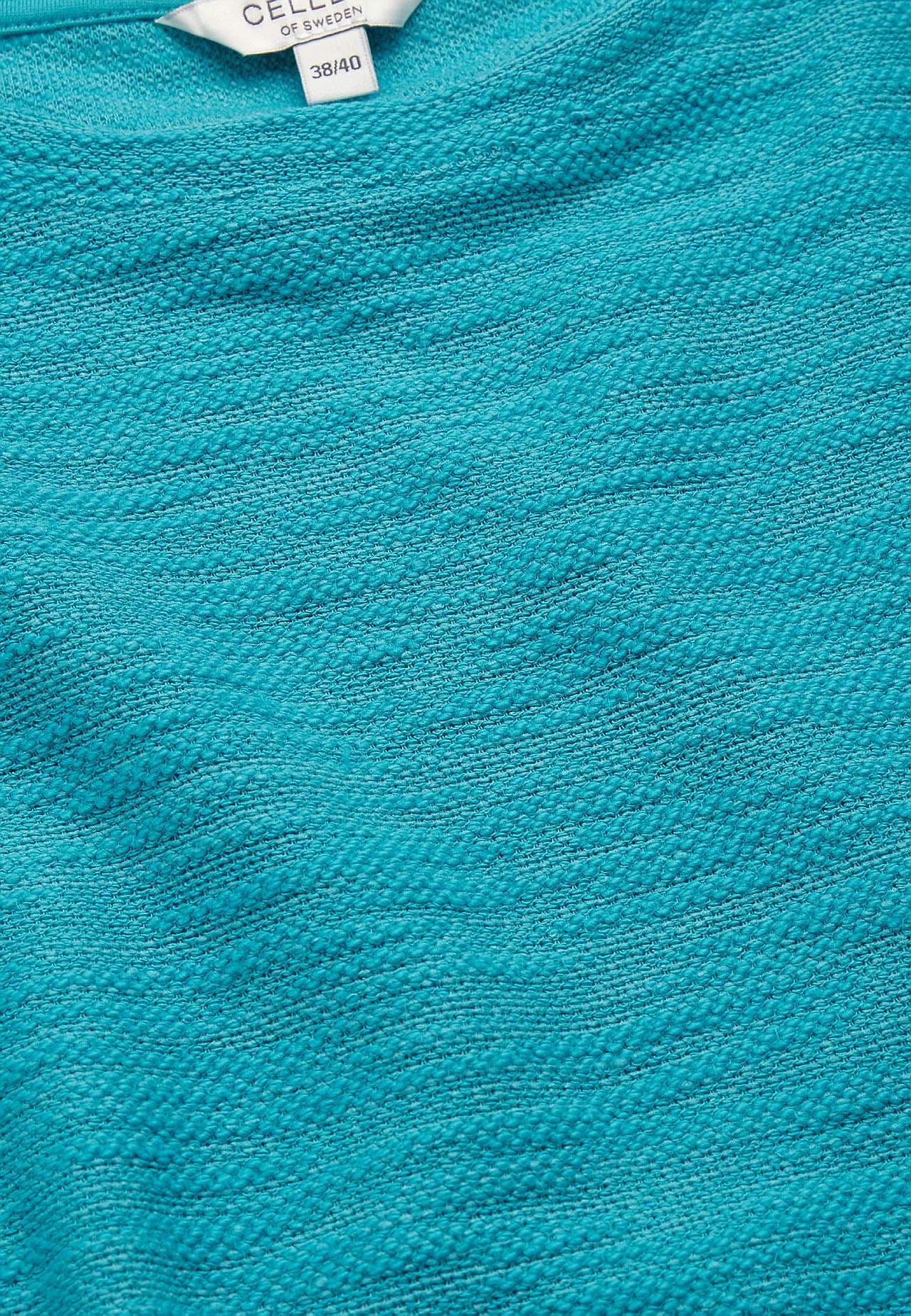 Jersey-Tunika mit Struktur