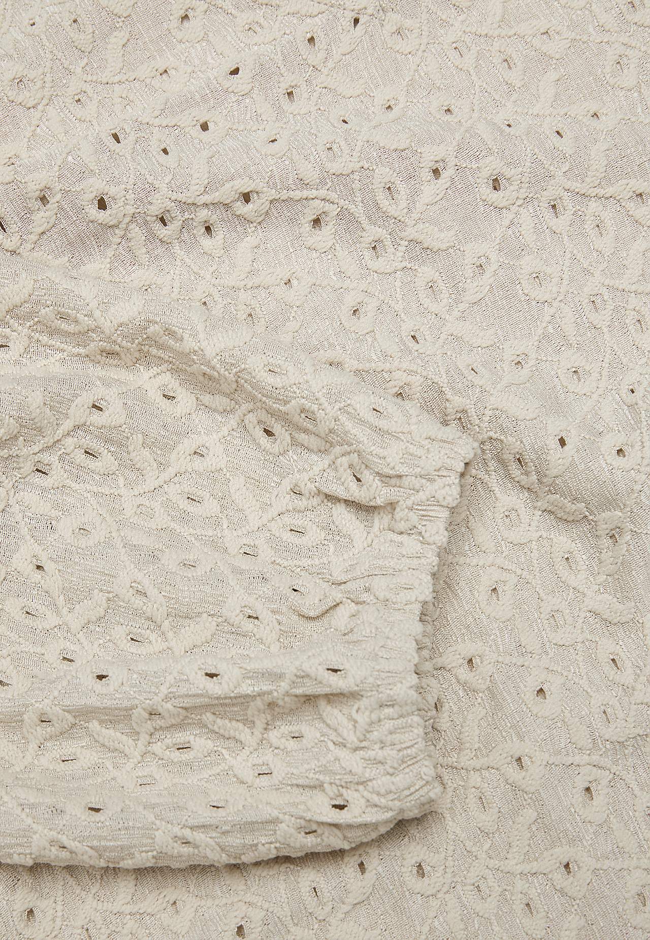 Spitzenbustier mit Lochmuster
