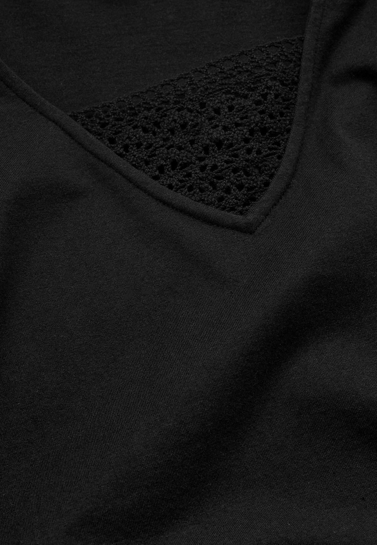 Jersey-Top mit Spitze Grace