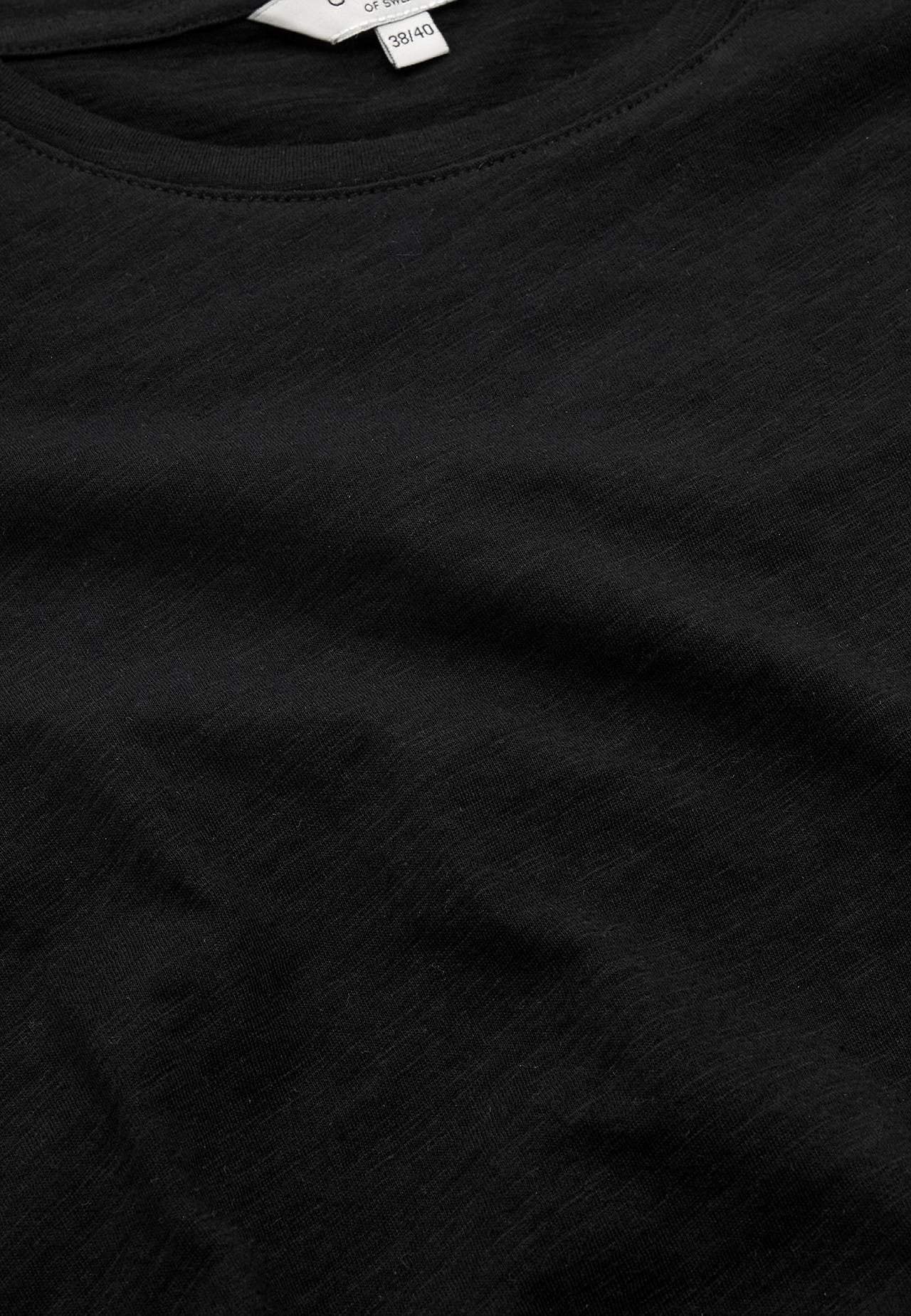 Jersey-Top mit kurzen Ärmeln