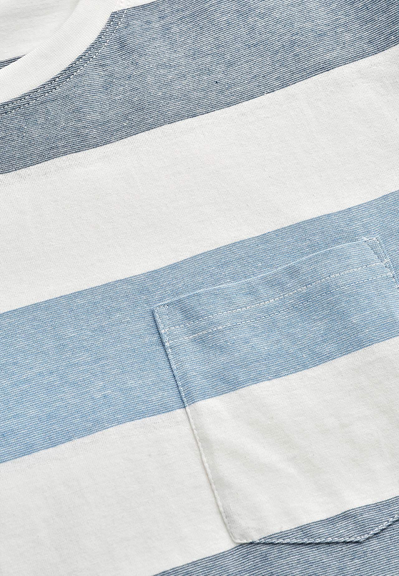 T-Shirt mit breiten Streifen Johannes