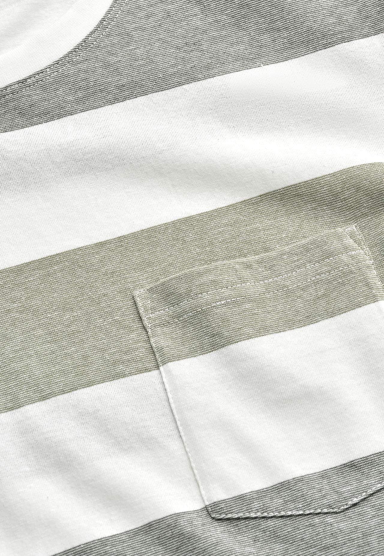 T-Shirt mit breiten Streifen Johannes