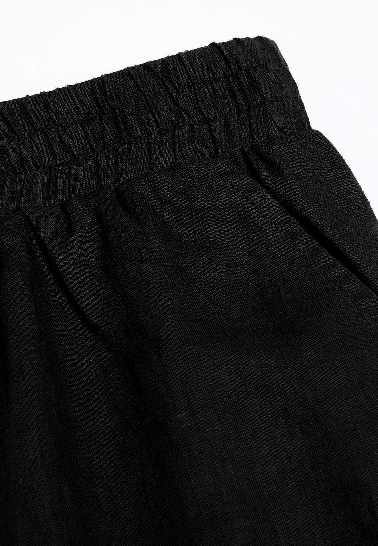 Leinenhose Premium mit breiten Beinen