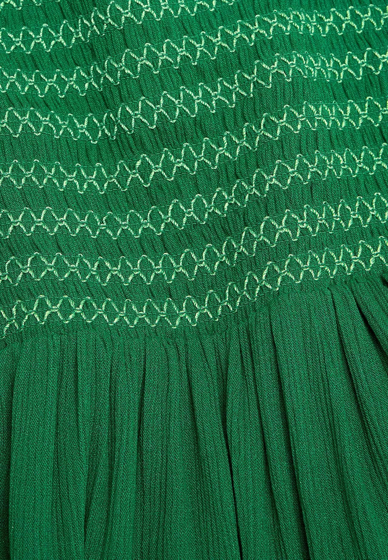 Kleid mit Smokarbeit