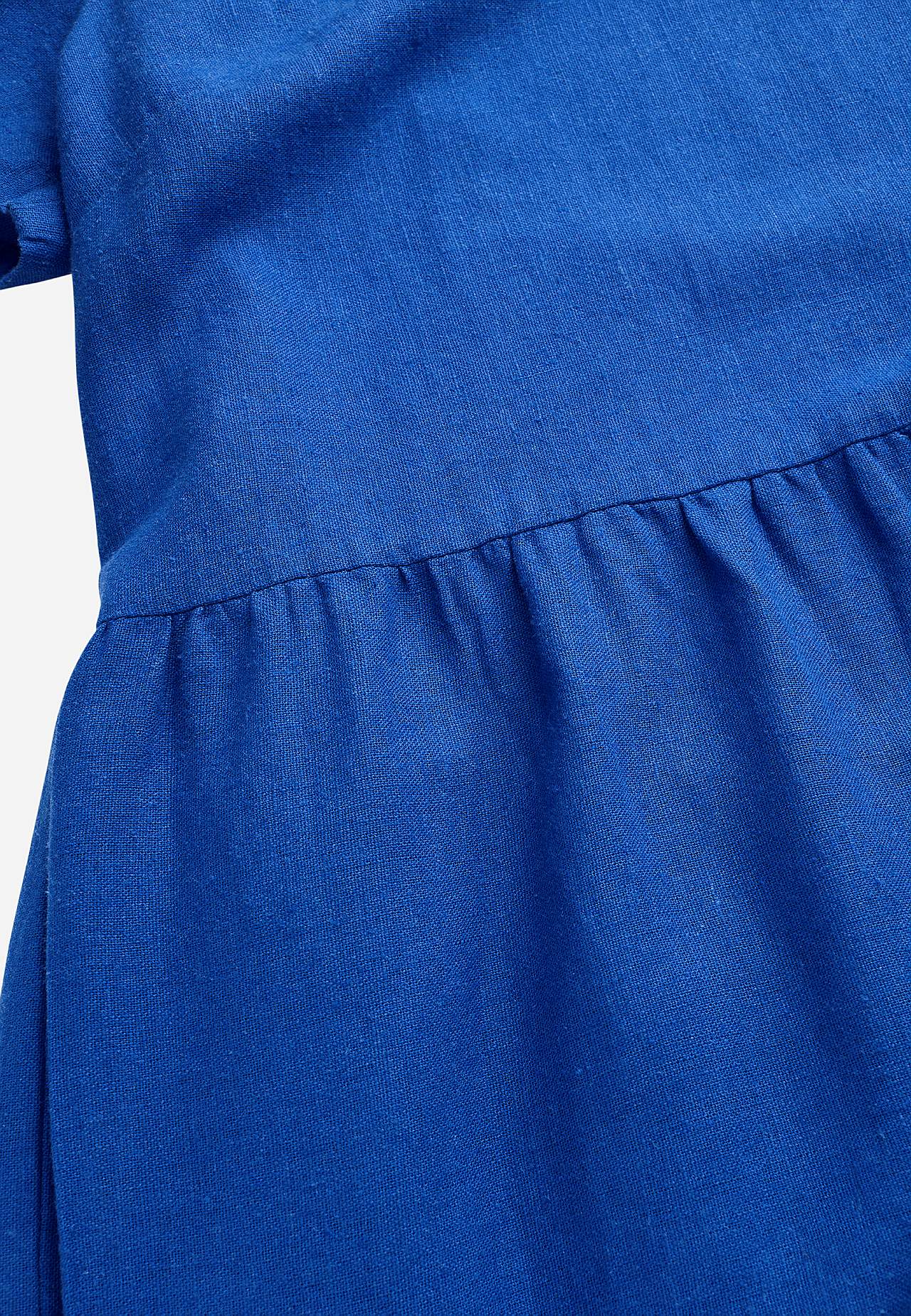 Leinenkleid mit Rüschenröcken