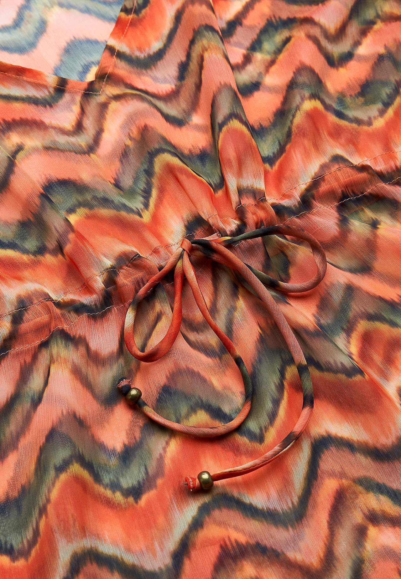 Gemusterter Strand-Kaftan