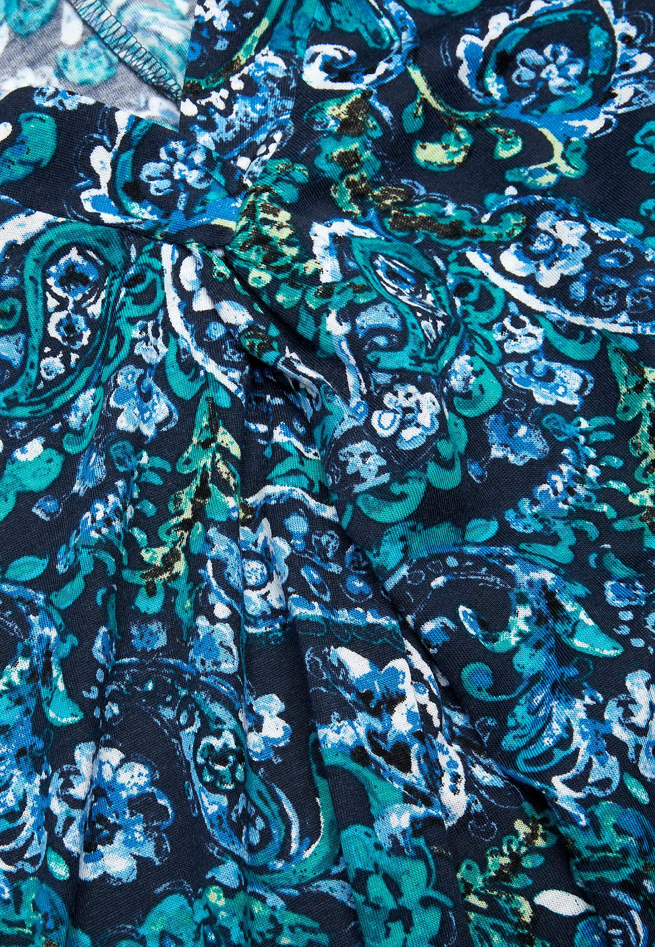 Ärmelloses Jerseykleid mit einem V-Ausschnitt