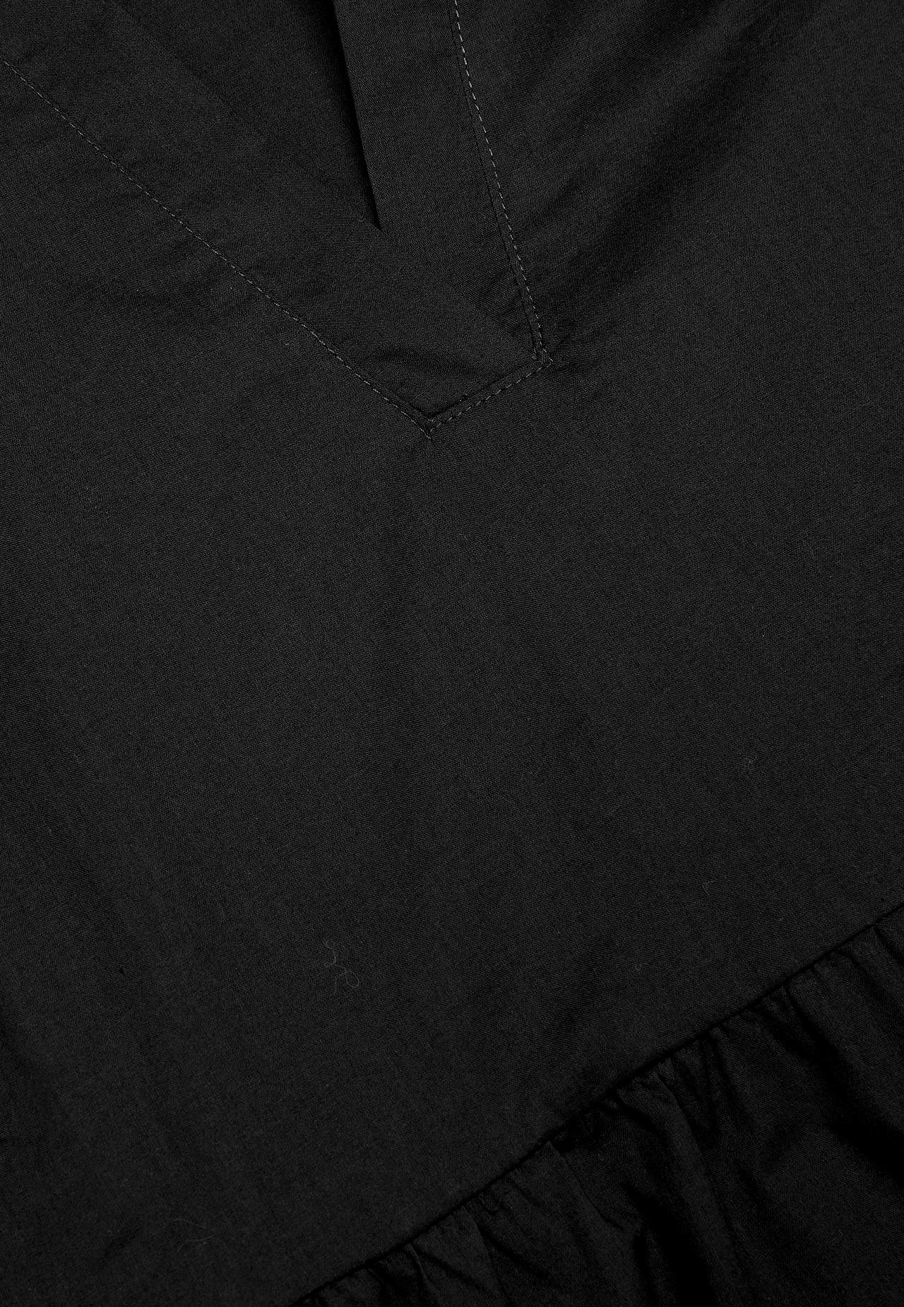 Baumwollkleid mit Volant