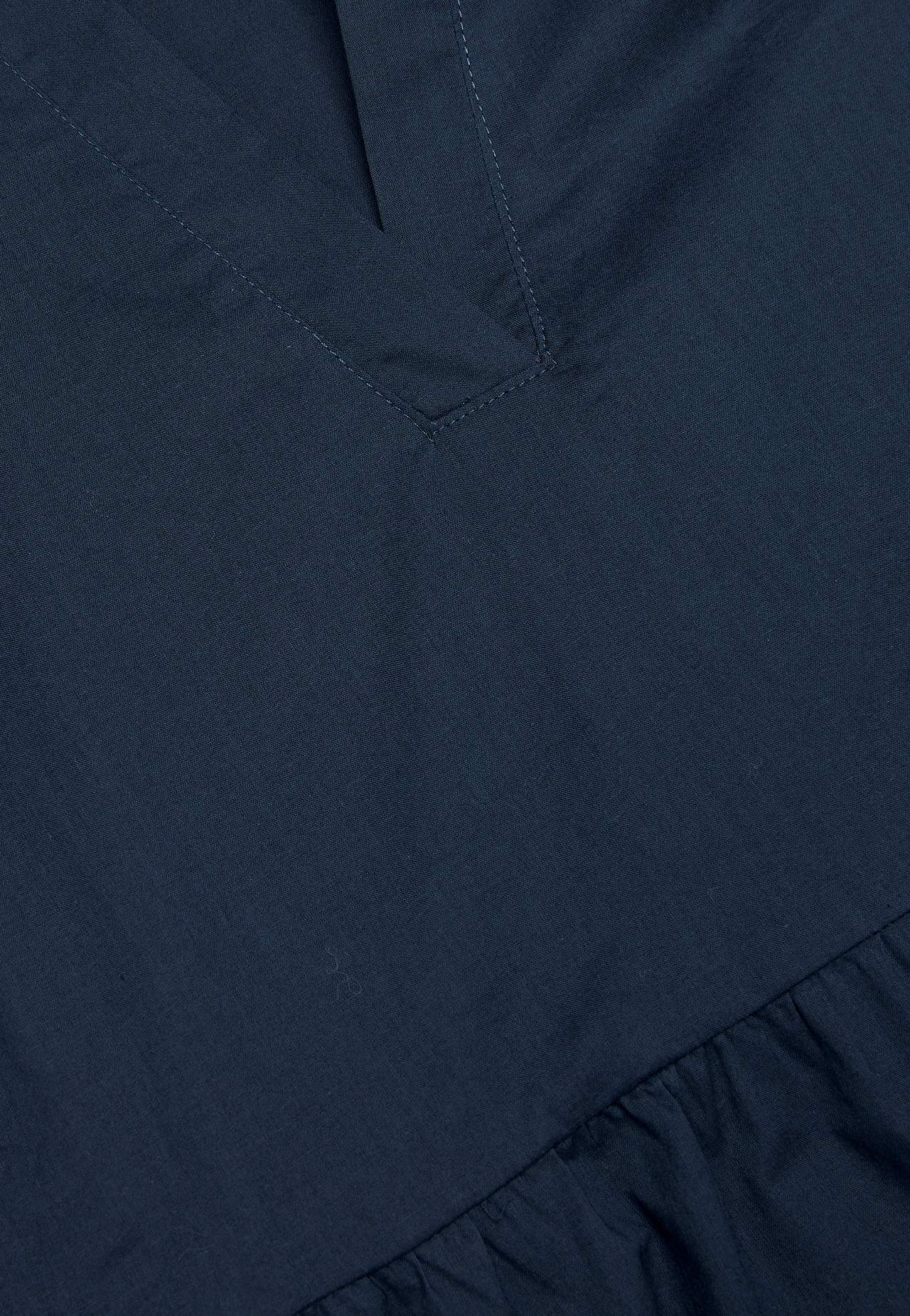 Baumwollkleid mit Volant