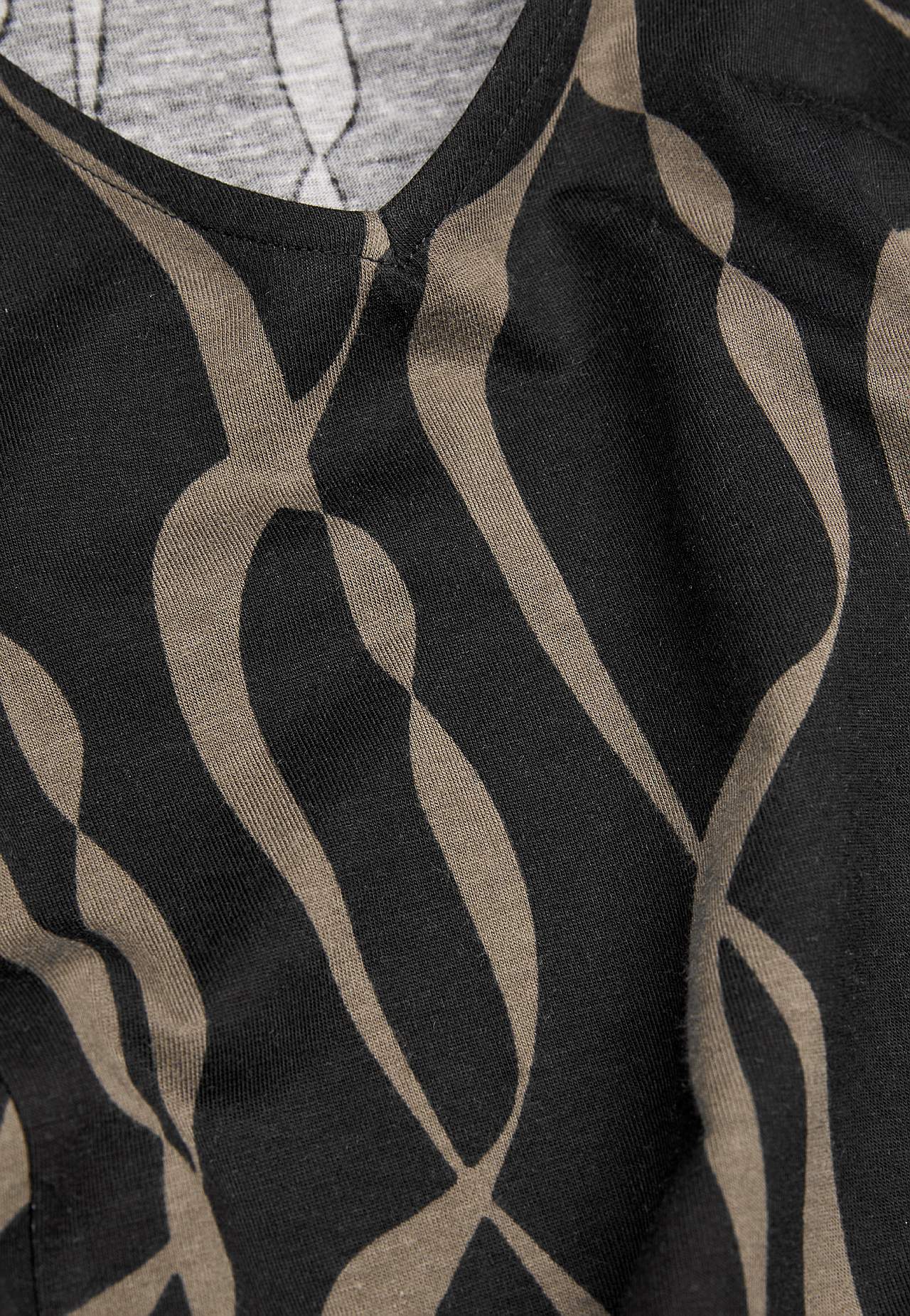 Jerseykleid mit Taschen