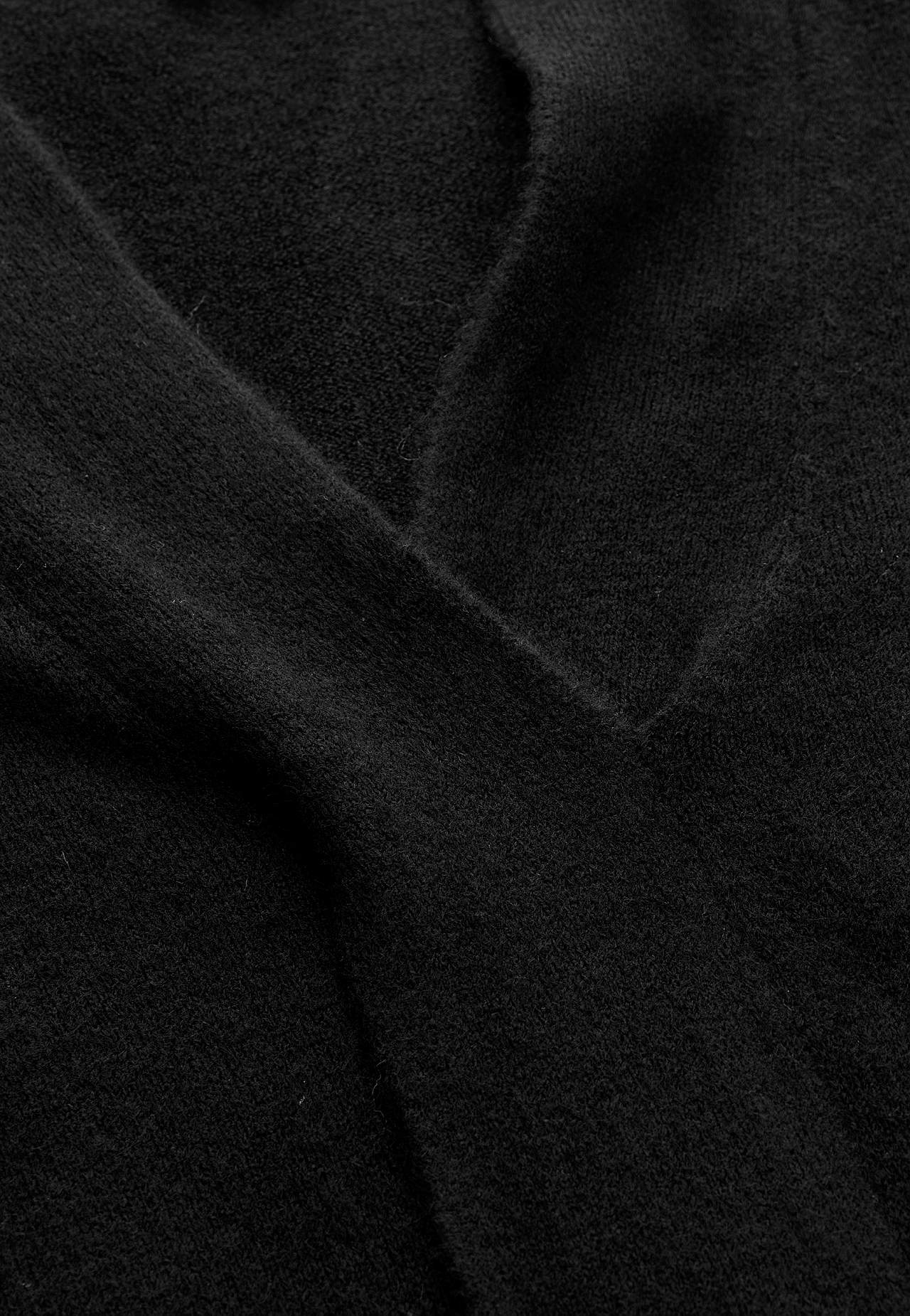 Gestrickte Tunika mit gedrehtem Detail