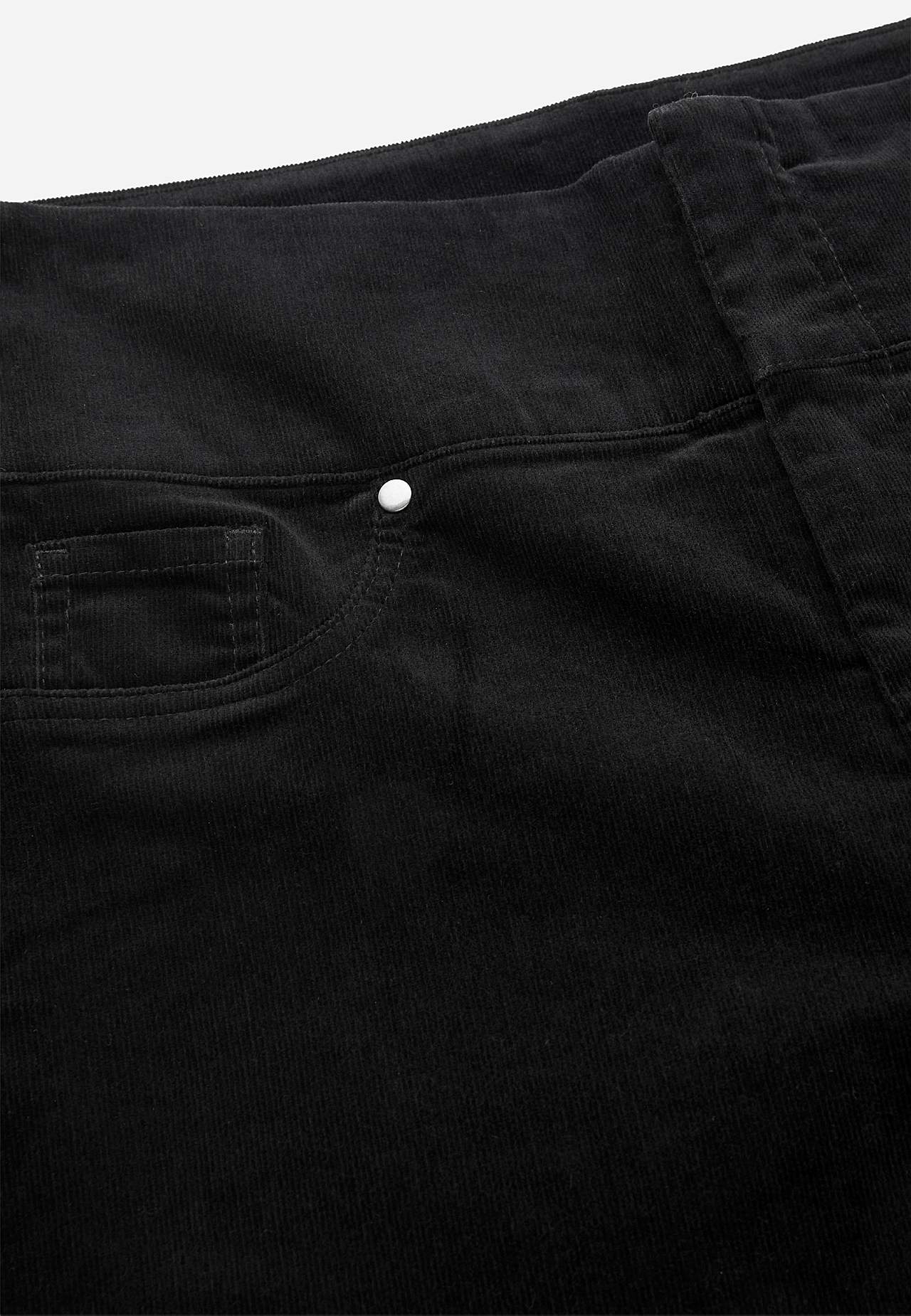 Treggings aus Kordsamt