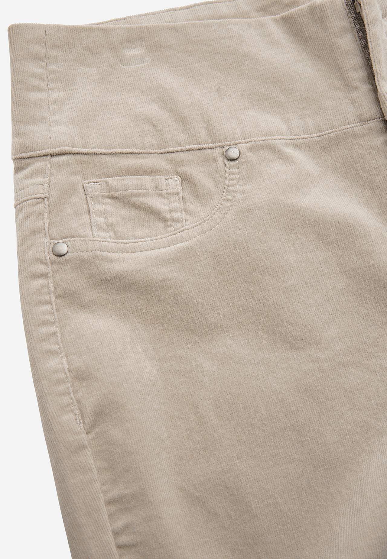 Treggings aus Kordsamt