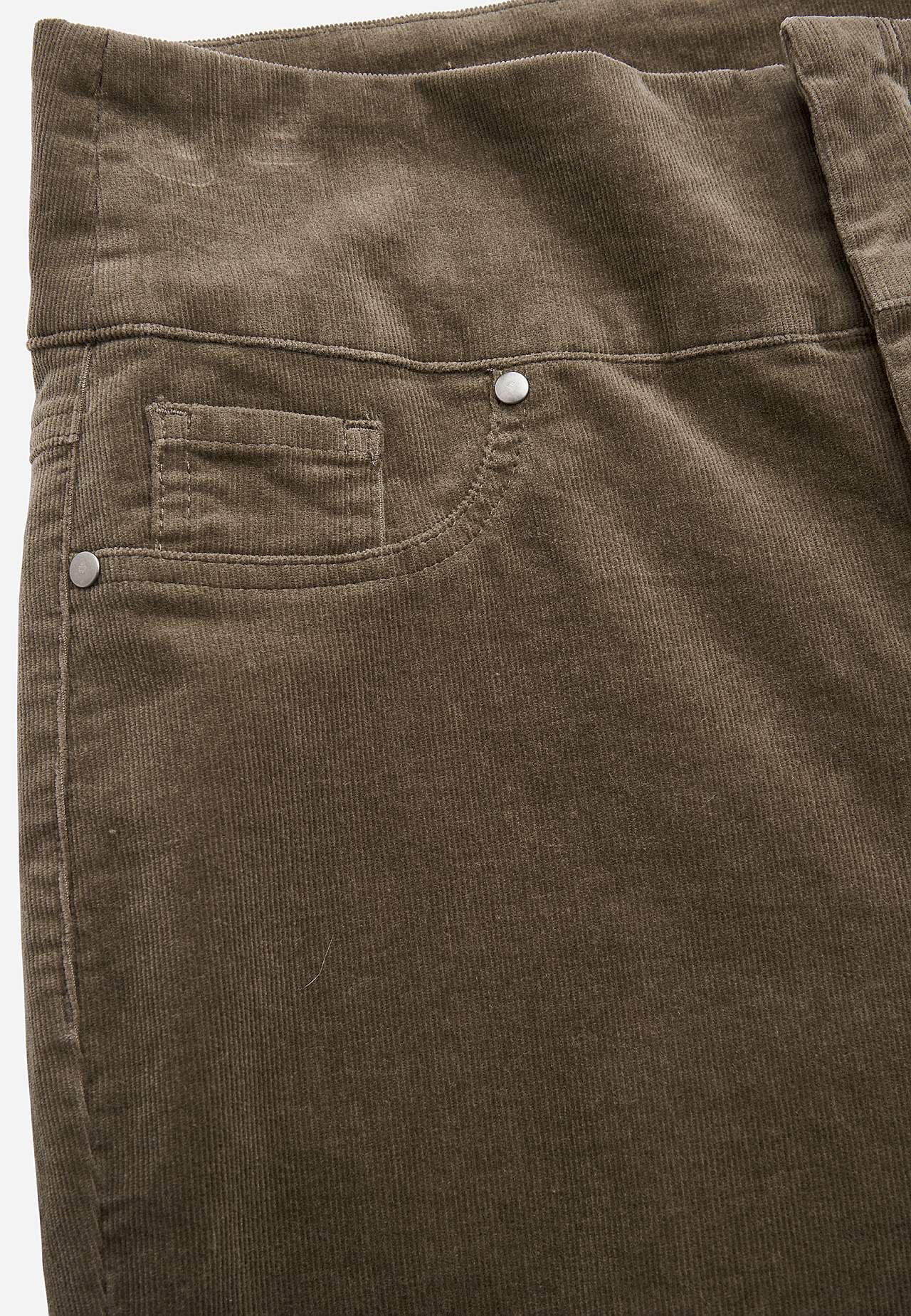 Treggings aus Kordsamt