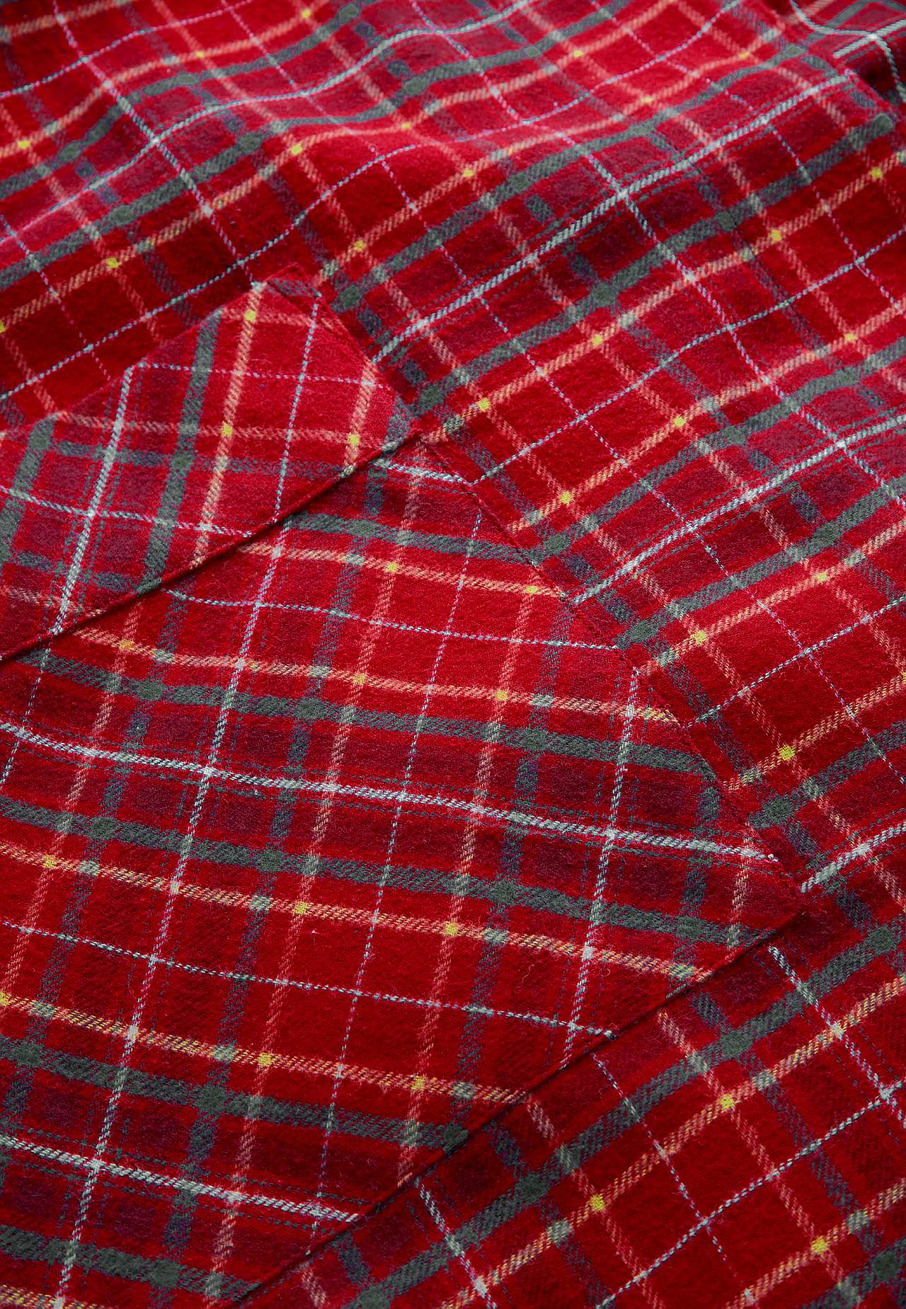 Kariert Morgenrock aus Flanell