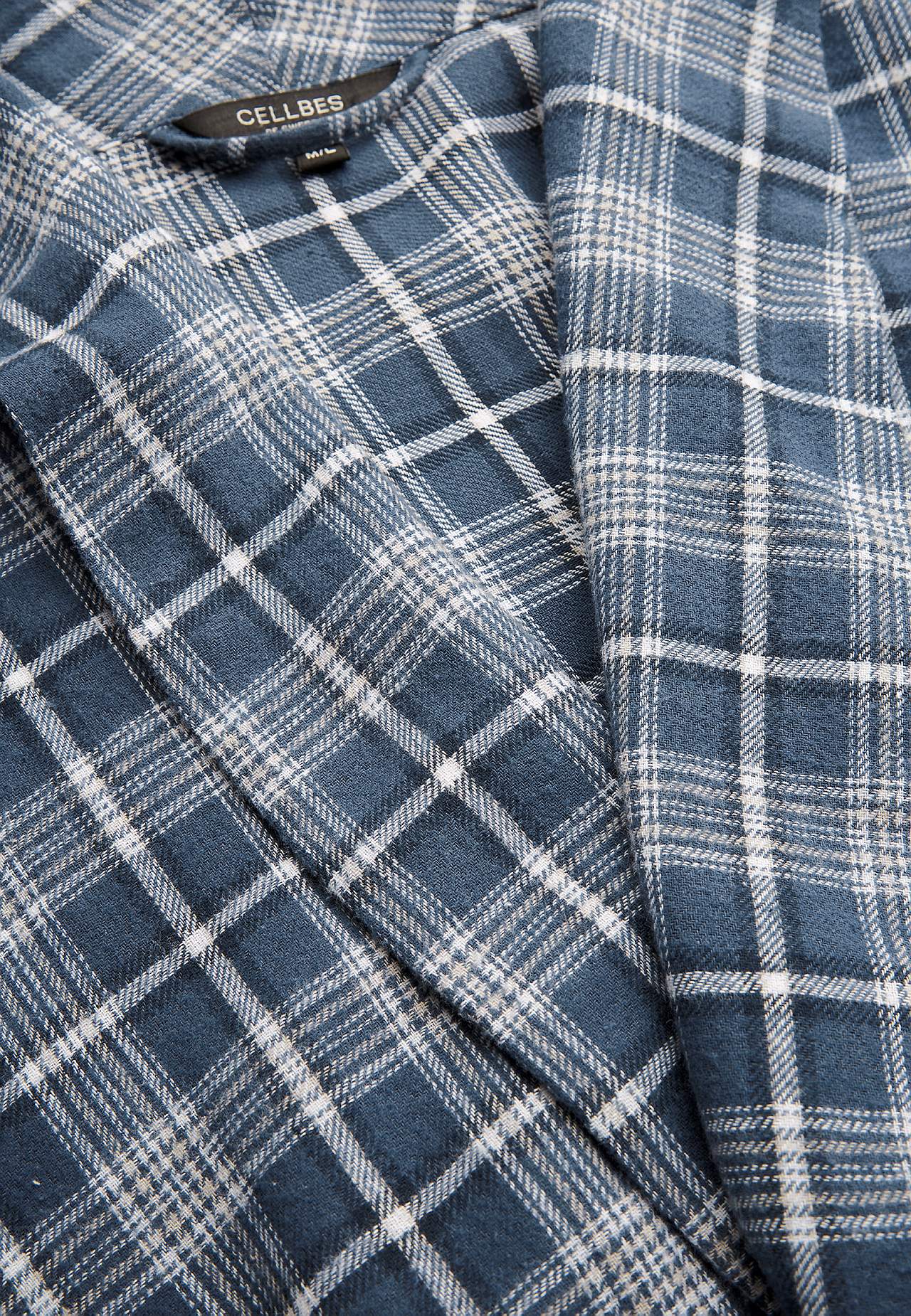 Kariert Morgenrock aus Flanell