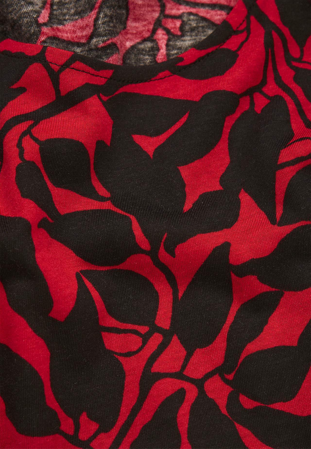Gemusterte Jersey-Tunika