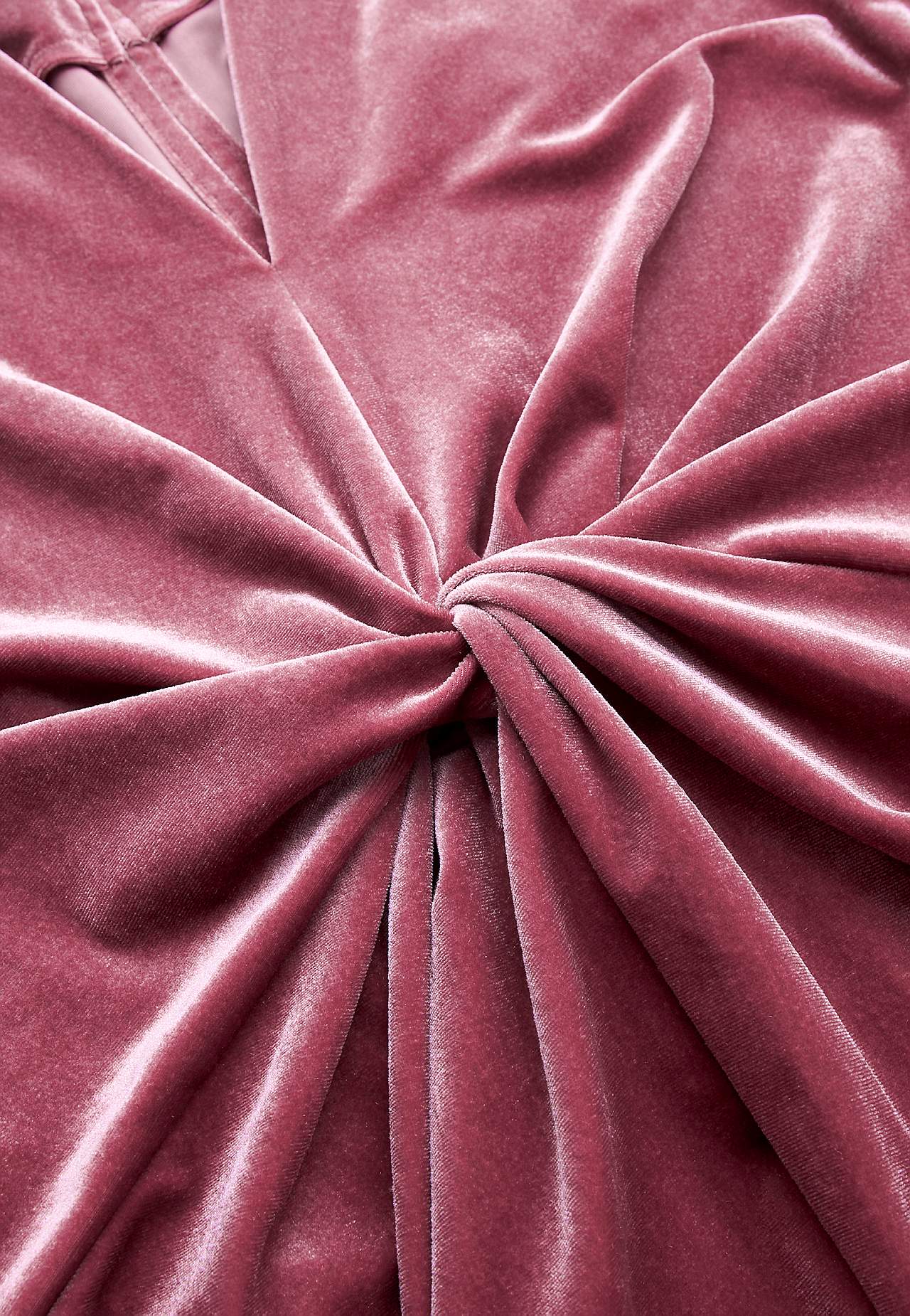 Elegantes Kaftankleid aus Velours