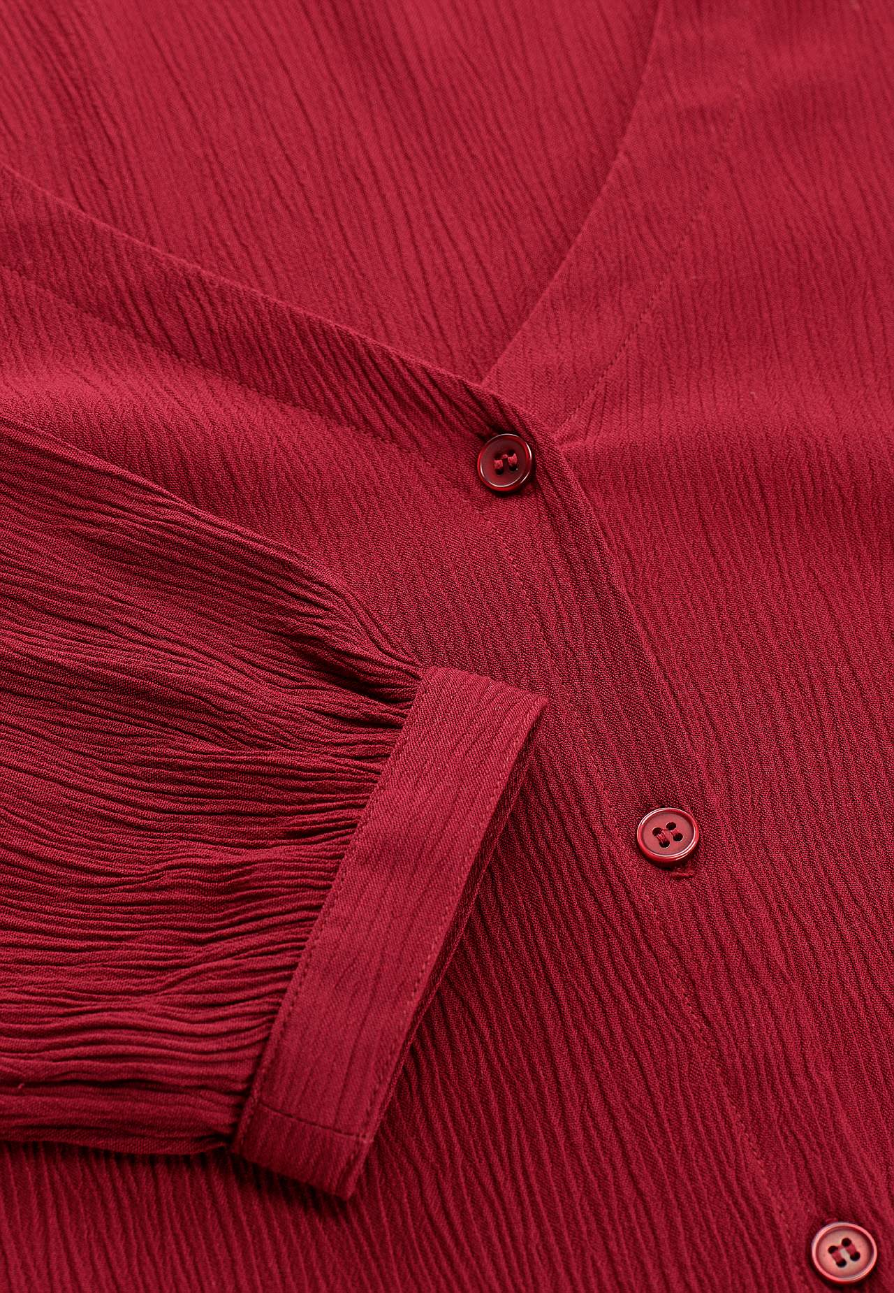 Bluse mit Crêpe-Qualität