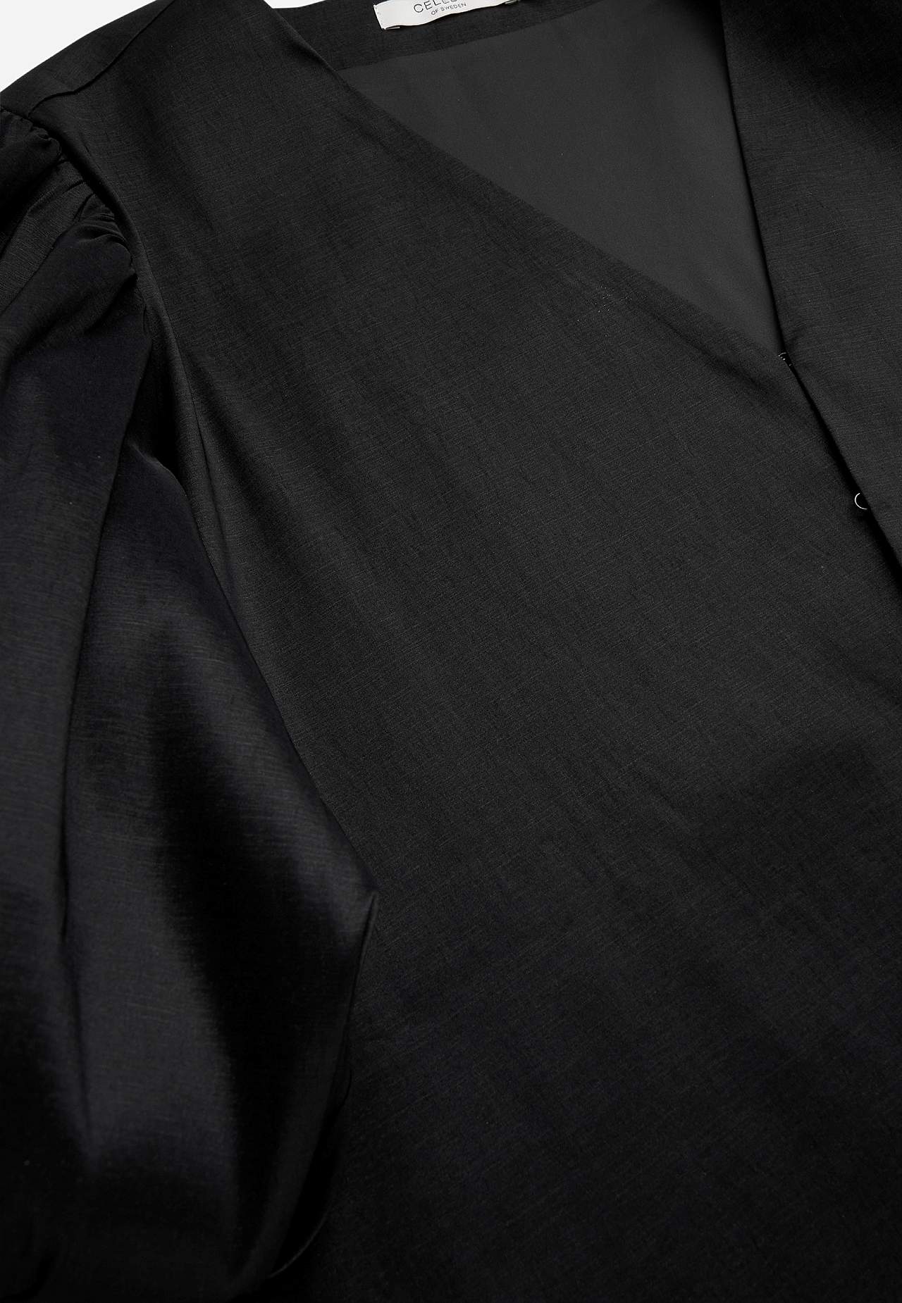 Innenjacke mit voluminösen Ärmeln