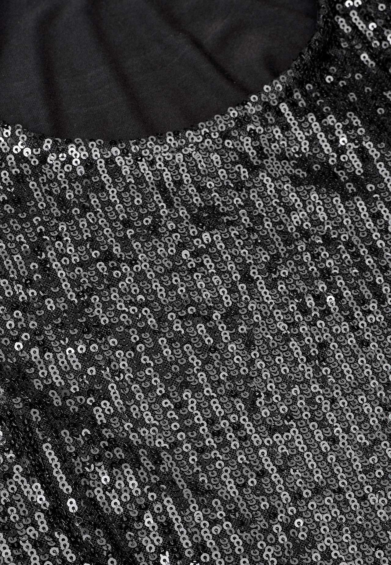 Luxuriöses Top mit Pailletten