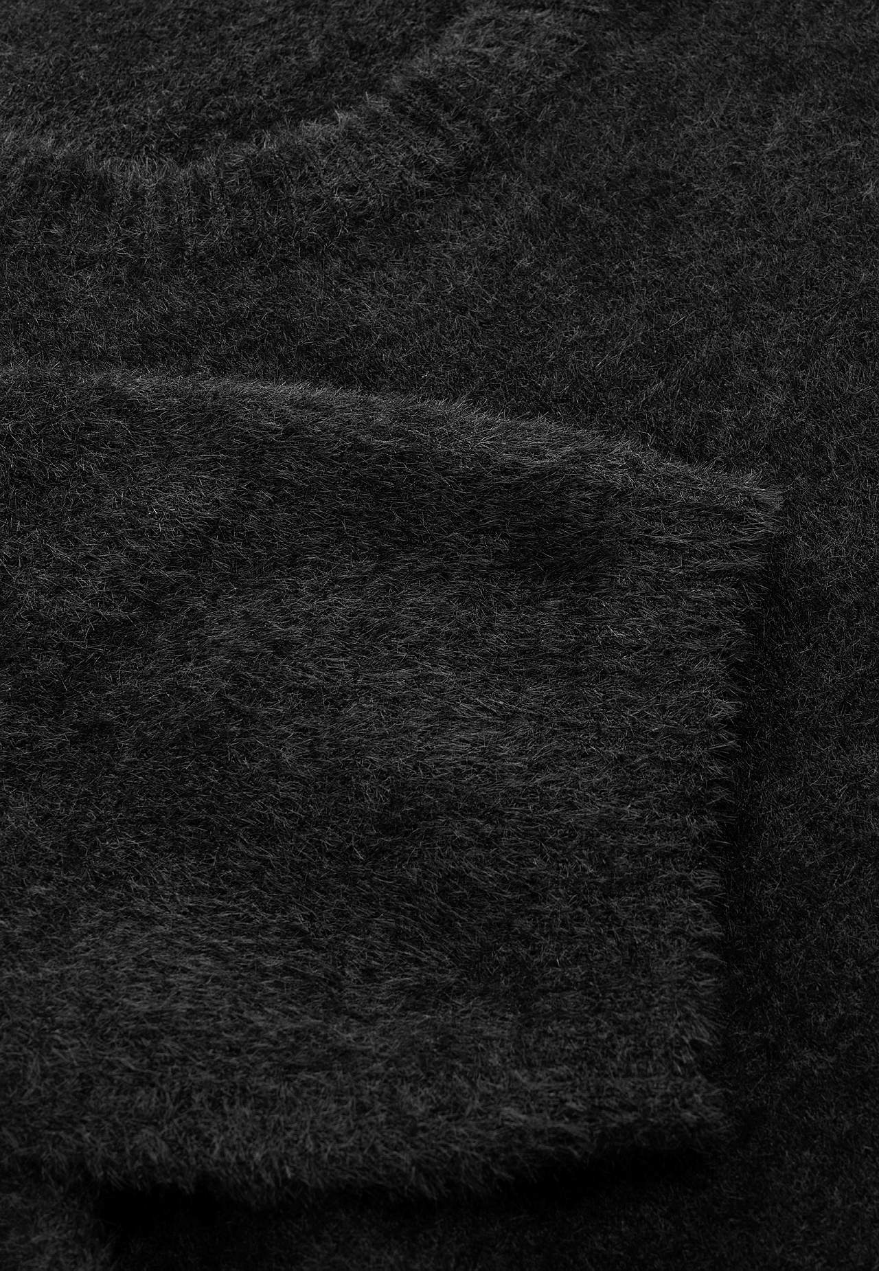 Kurzärmliger Strickpullover