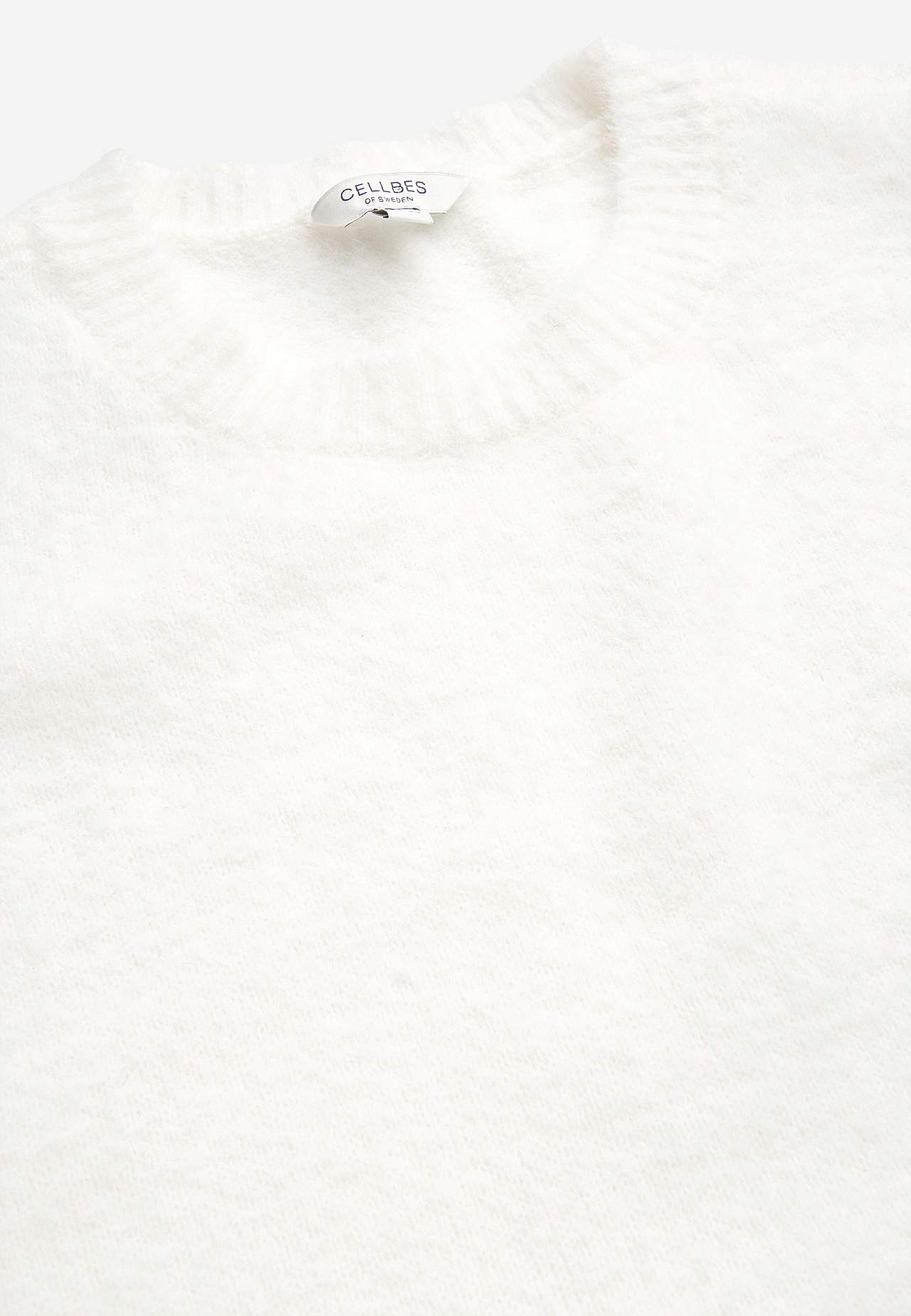 Kurzärmliger Strickpullover