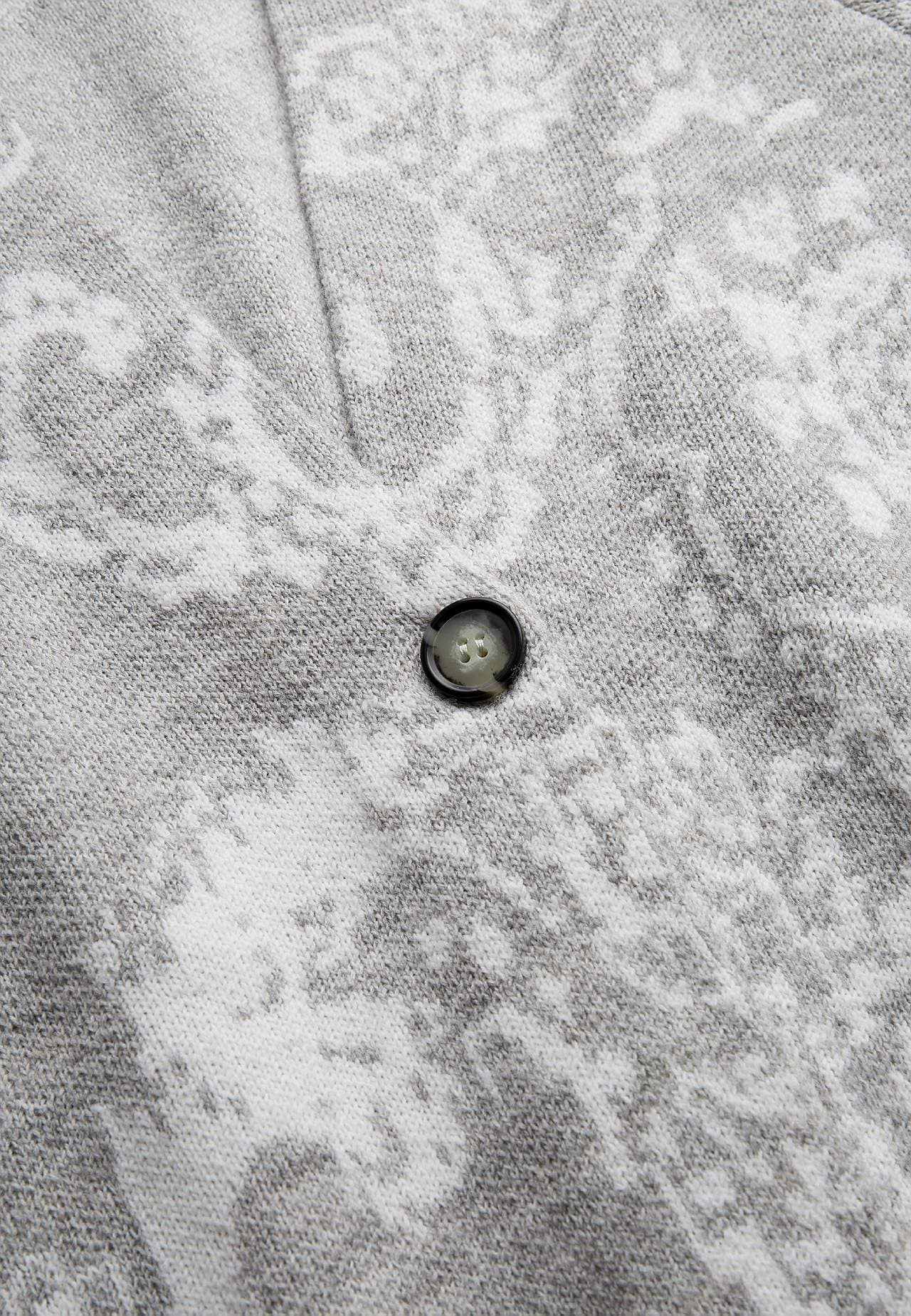 Cardigan mit einem Jacquard-Strick