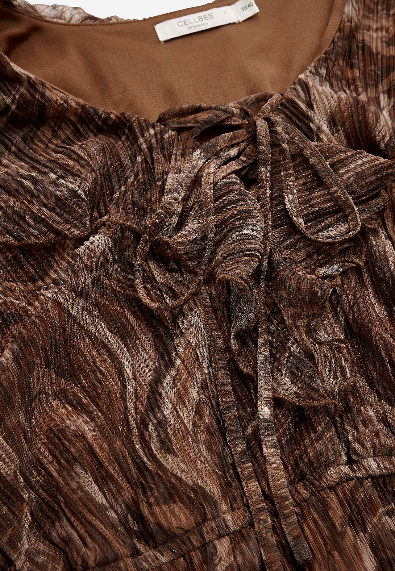 Gemustertes Partykleid