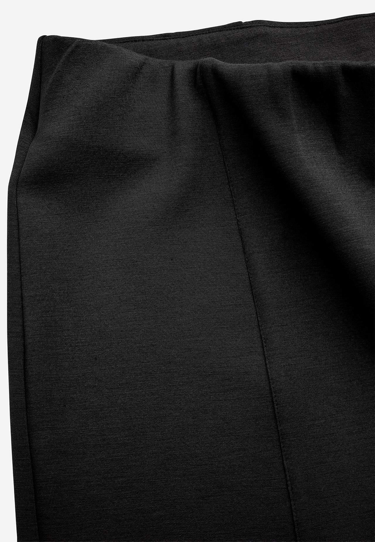 Jerseyhose mit breiten Beinen