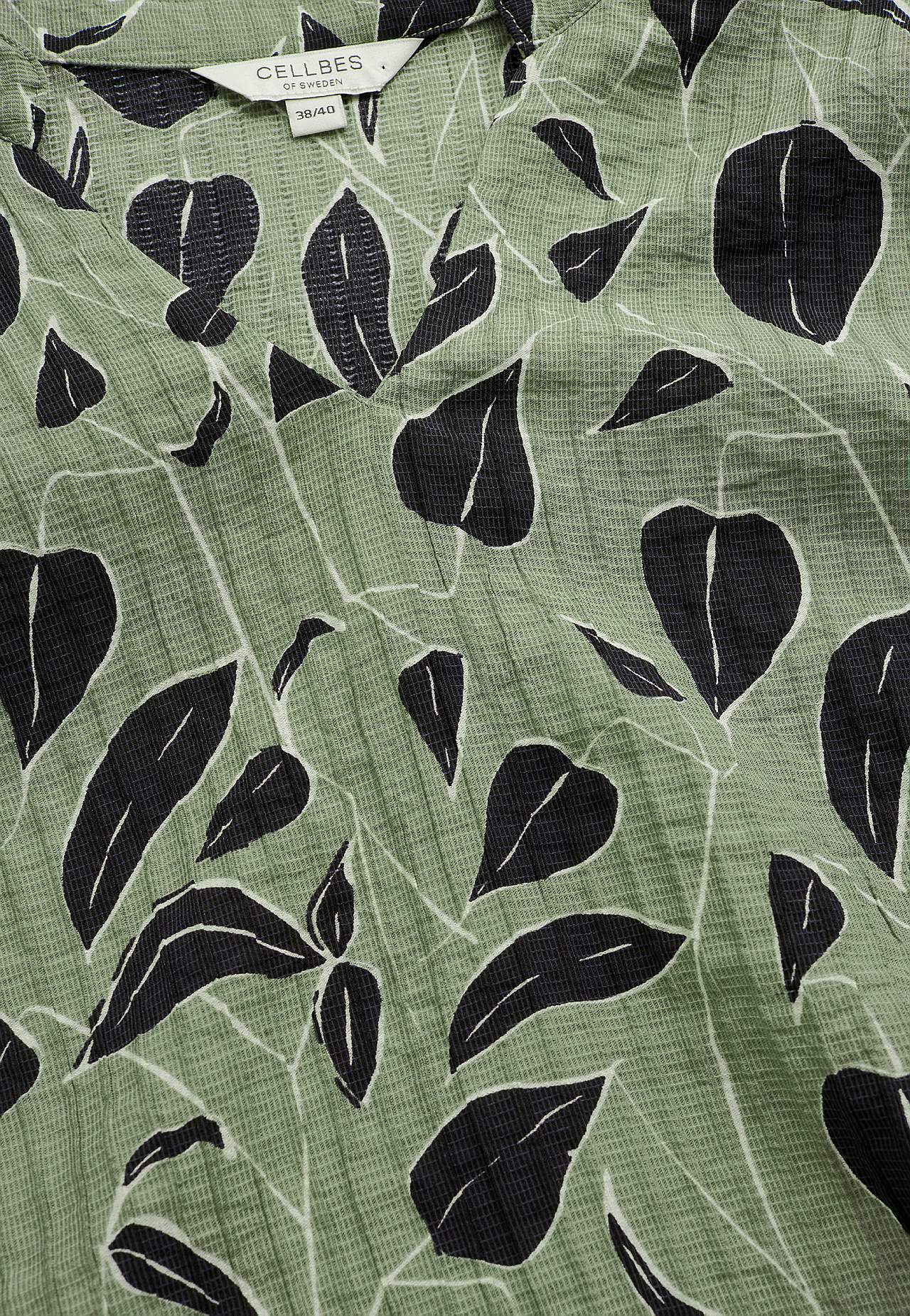 Gewebte Bluse mit Struktur